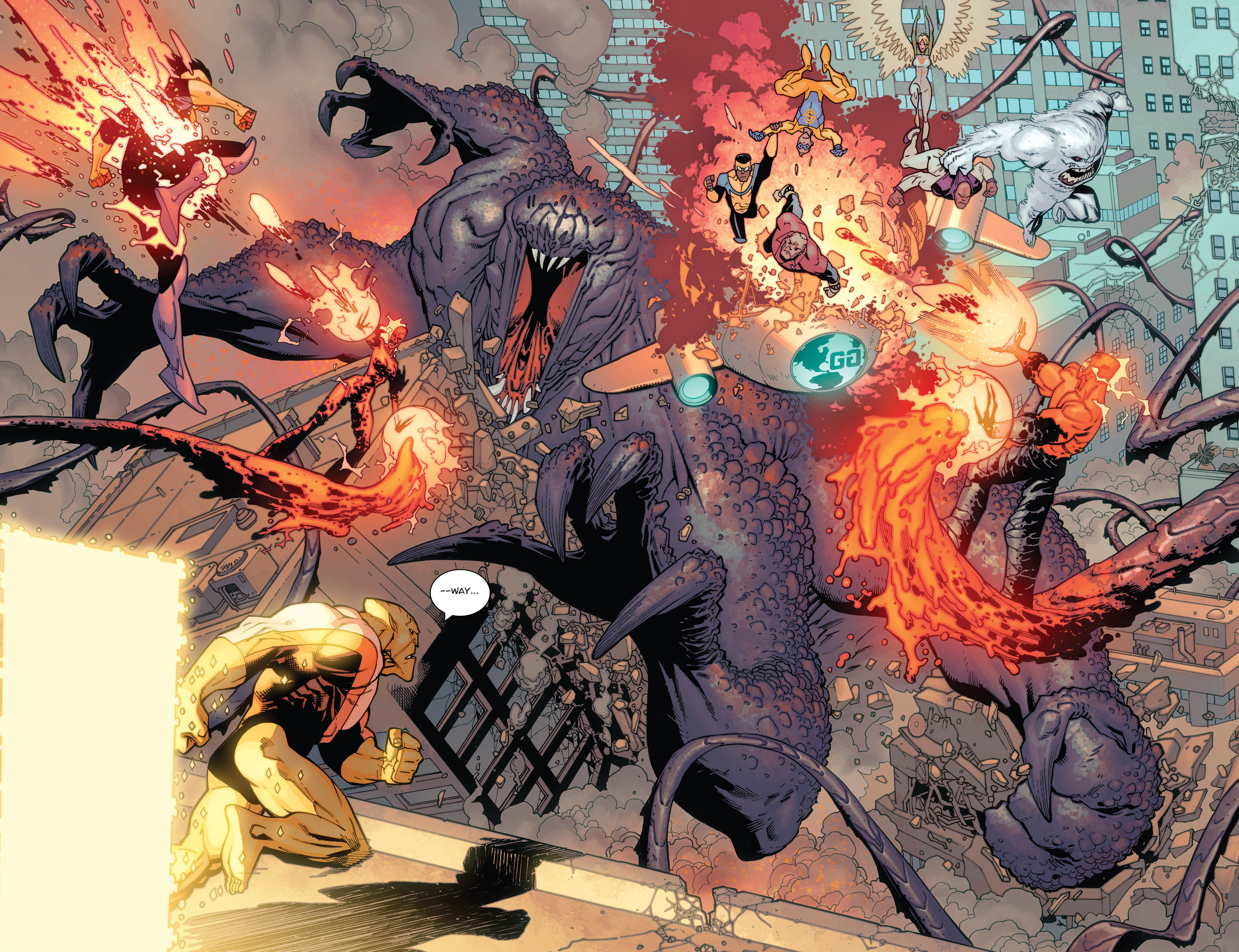 Read online Invincible comic -  Issue # _TPB 19 - The War at Home - 101