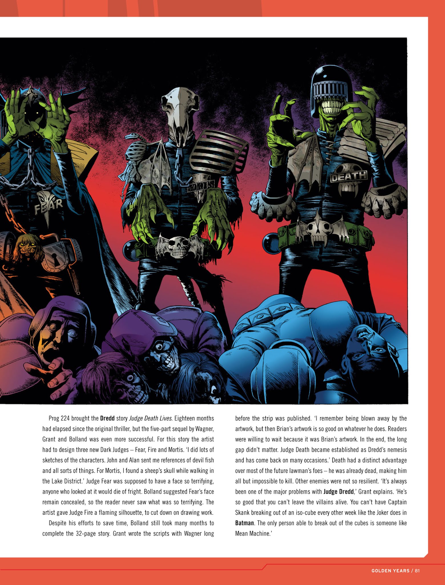 Read online Thrill-Power Overload: Forty Years of 2000 AD: Revised, Updated and Expanded! comic -  Issue # TPB (Part 1) - 82