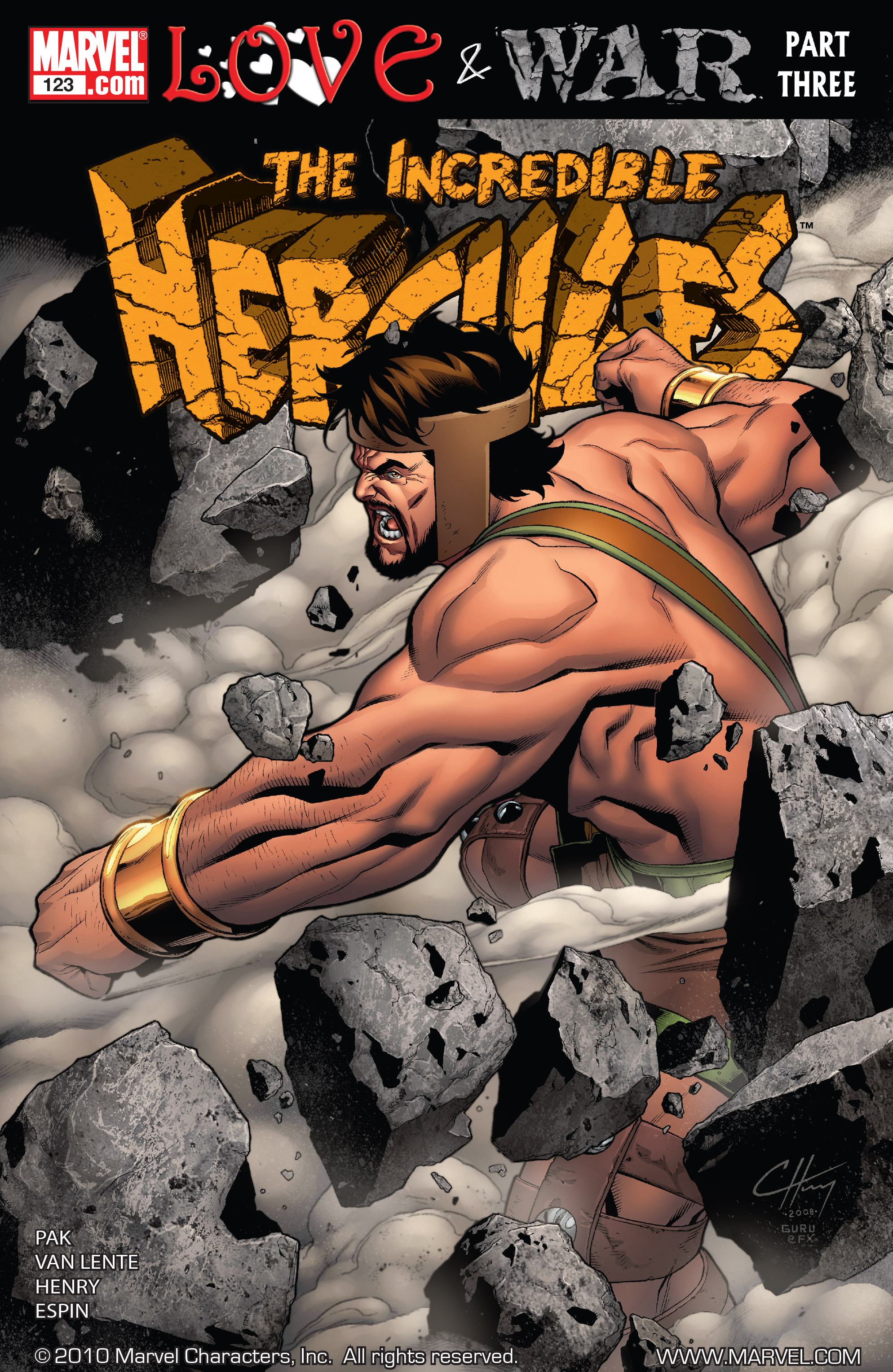 Read online Incredible Hercules comic -  Issue #123 - 1
