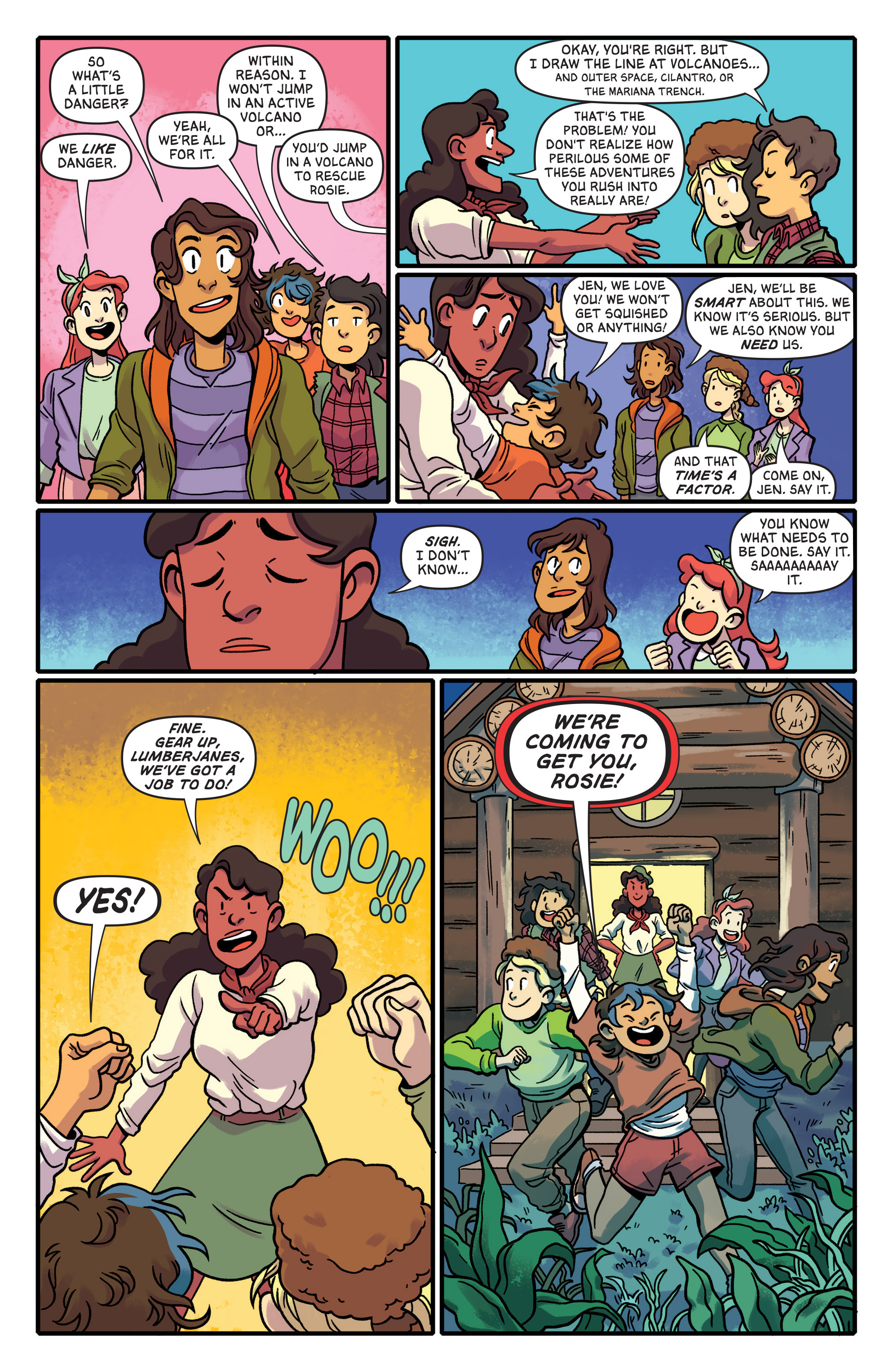 Read online Lumberjanes/Gotham Academy comic -  Issue #1 - 13