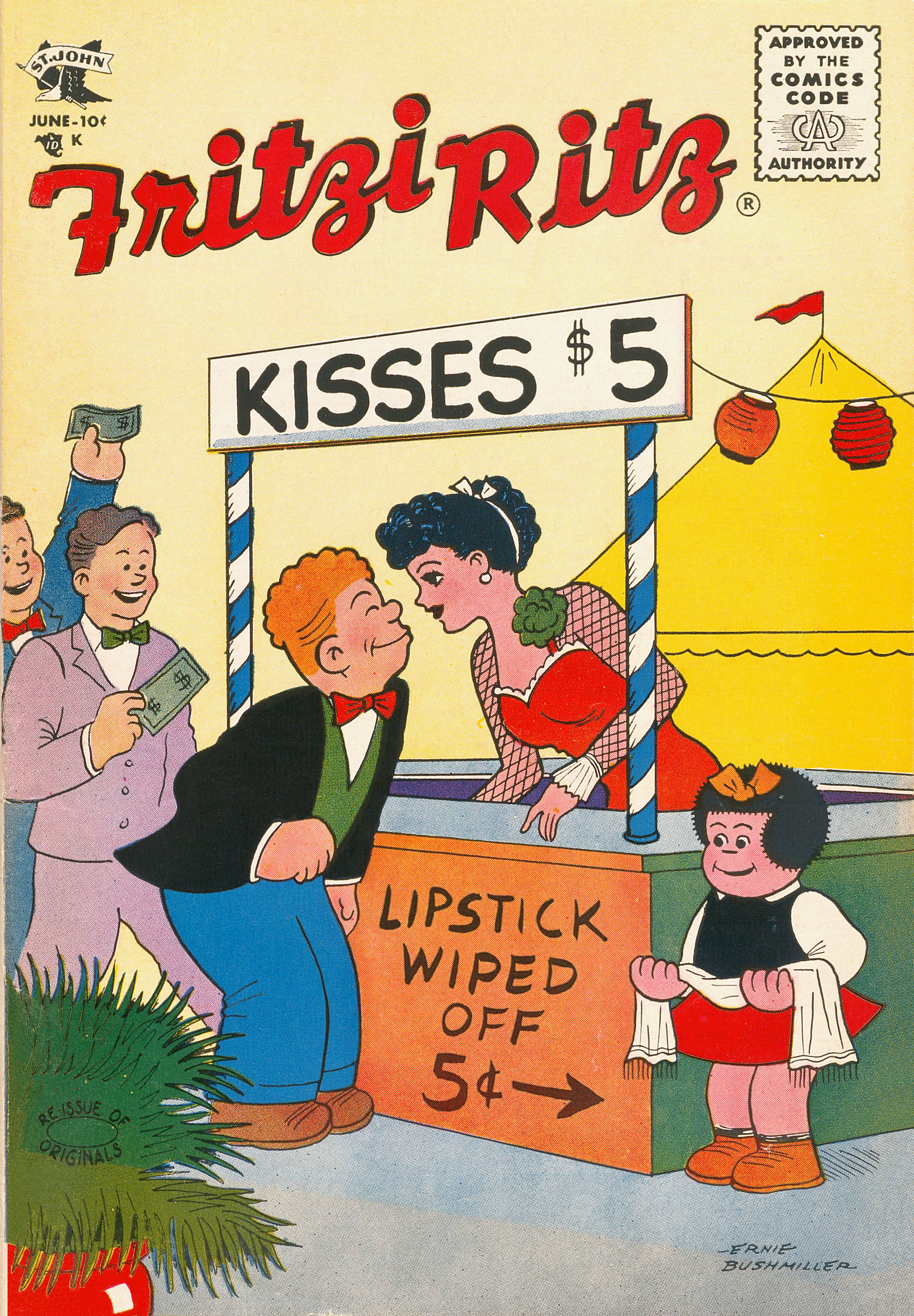 Read online Fritzi Ritz (1953) comic -  Issue #43 - 1