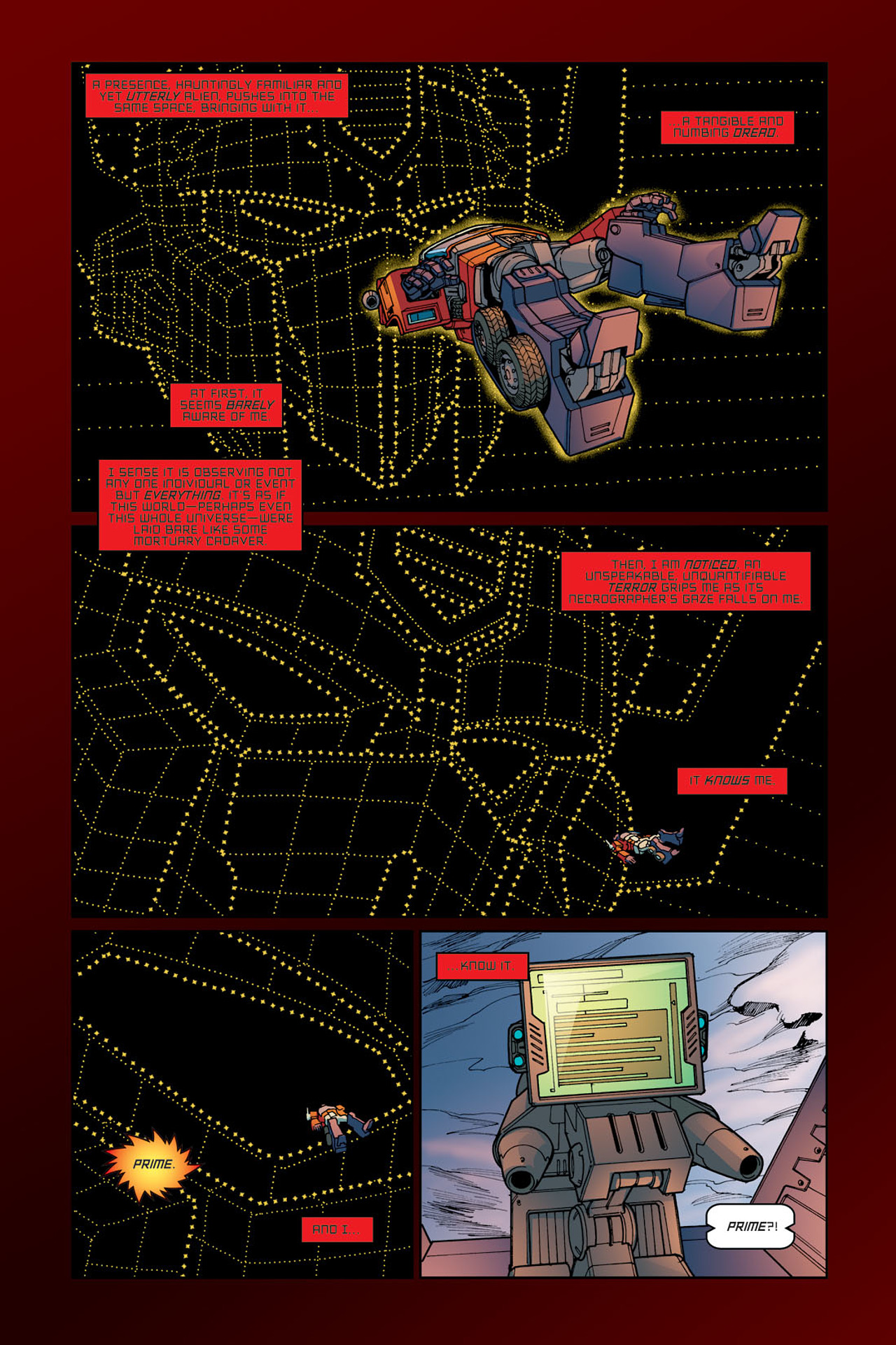 Read online The Transformers: Escalation comic -  Issue #6 - 11