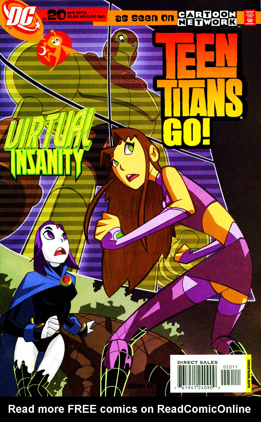 Read online Teen Titans Go! (2003) comic -  Issue #20 - 1