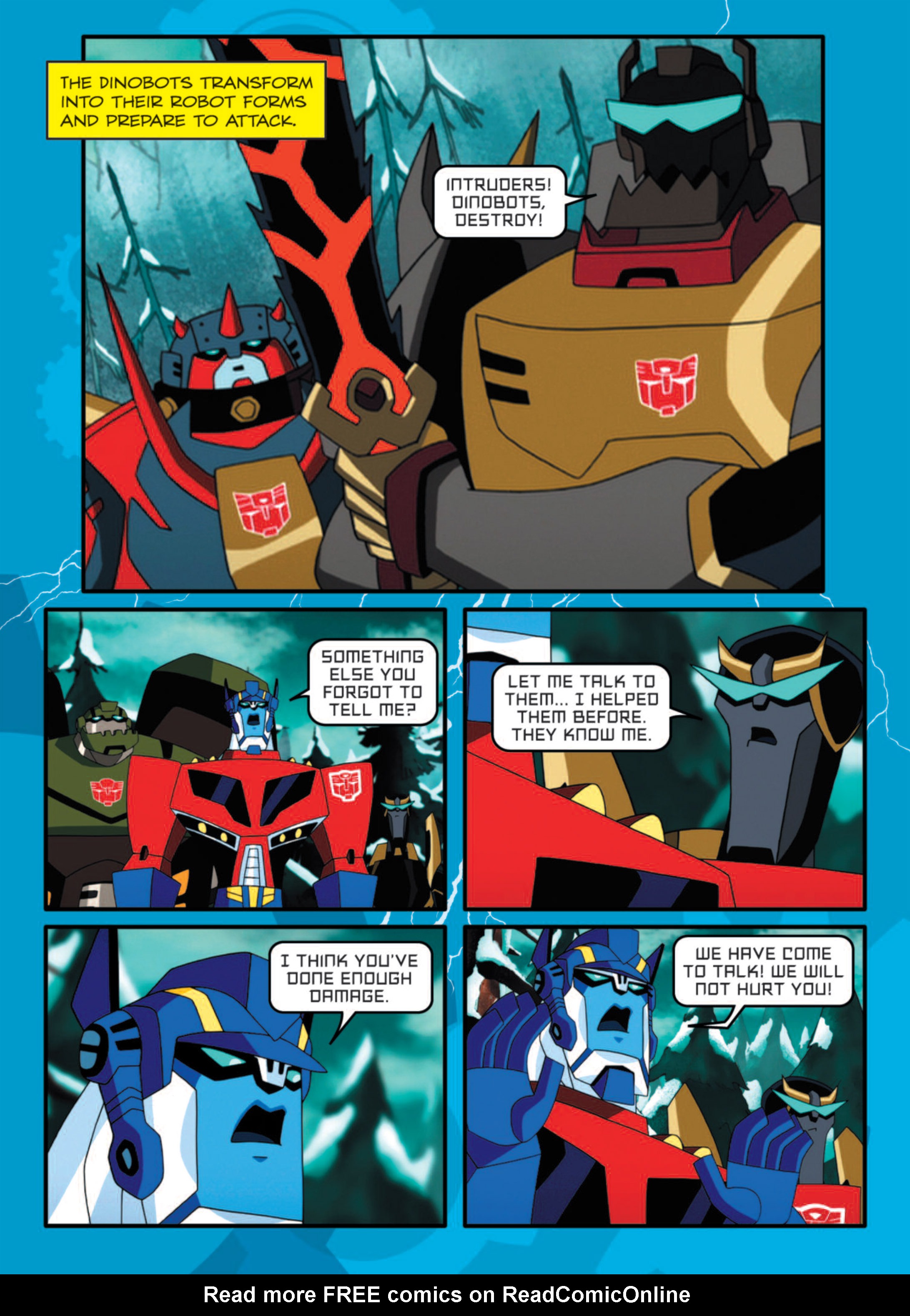 Read online Transformers Animated comic -  Issue #7 - 41