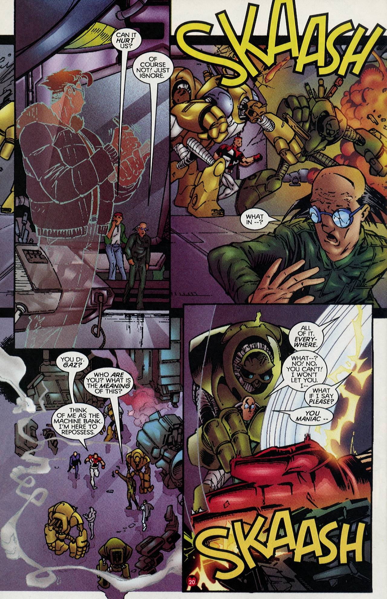 Read online Magnus Robot Fighter (1997) comic -  Issue #13 - 16