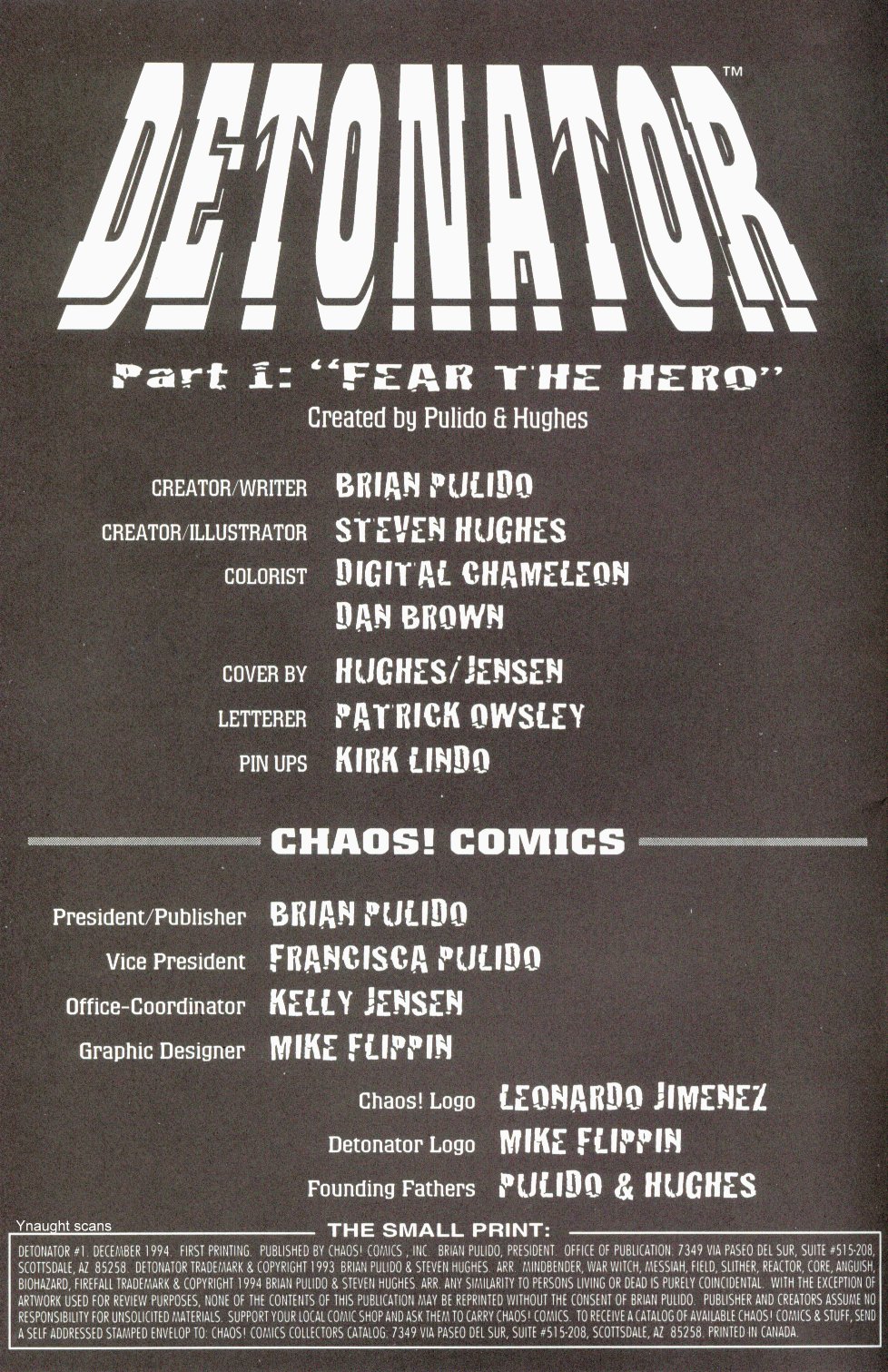 Read online Detonator comic -  Issue #1 - 2