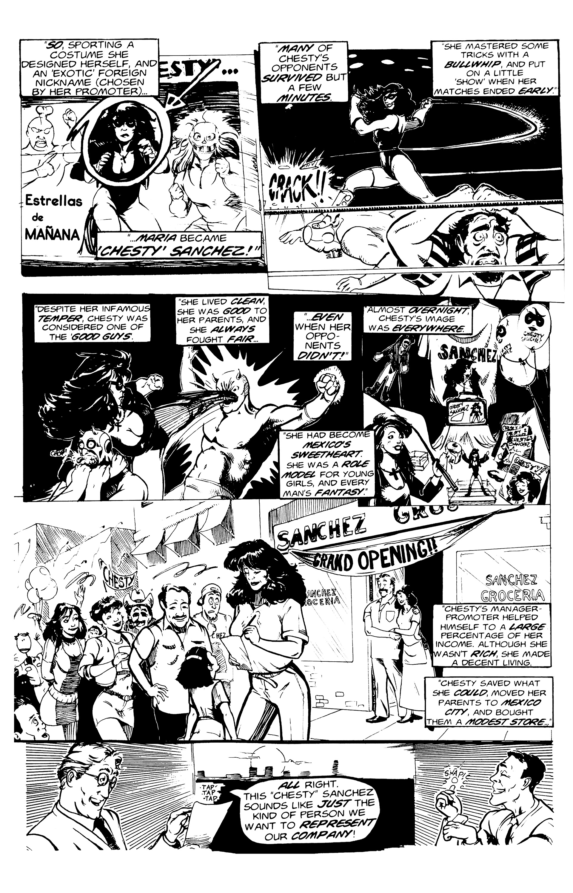 Read online Chesty Sanchez comic -  Issue #1 - 6