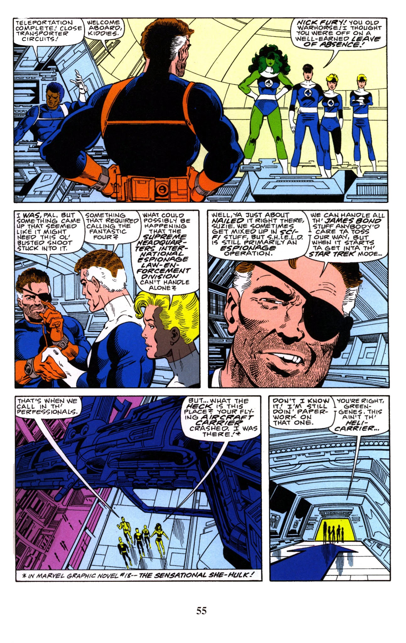 Read online Fantastic Four Visionaries: John Byrne comic -  Issue # TPB 8 - 57