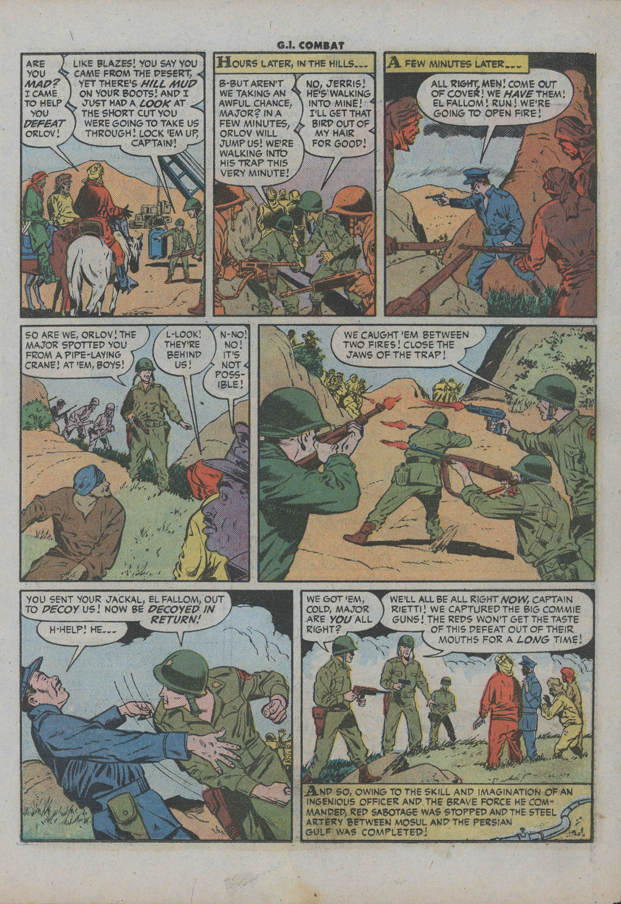 Read online G.I. Combat (1952) comic -  Issue #38 - 12