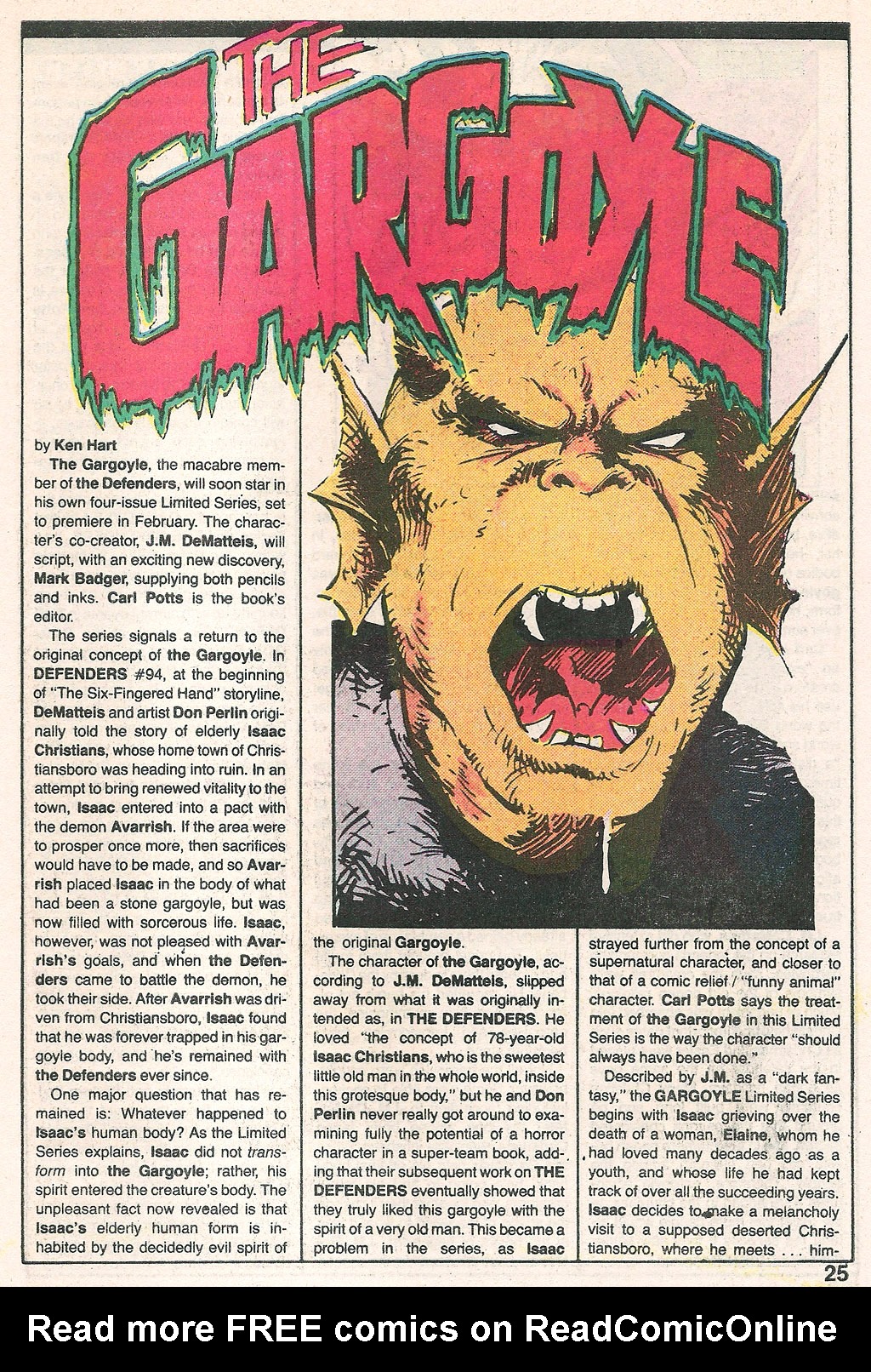 Read online Marvel Age comic -  Issue #25 - 26