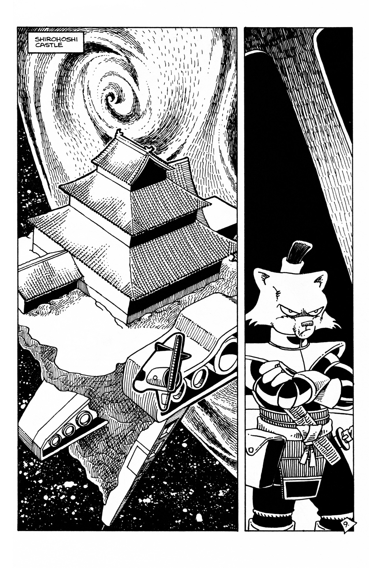 Read online Space Usagi (1992) comic -  Issue #2 - 11