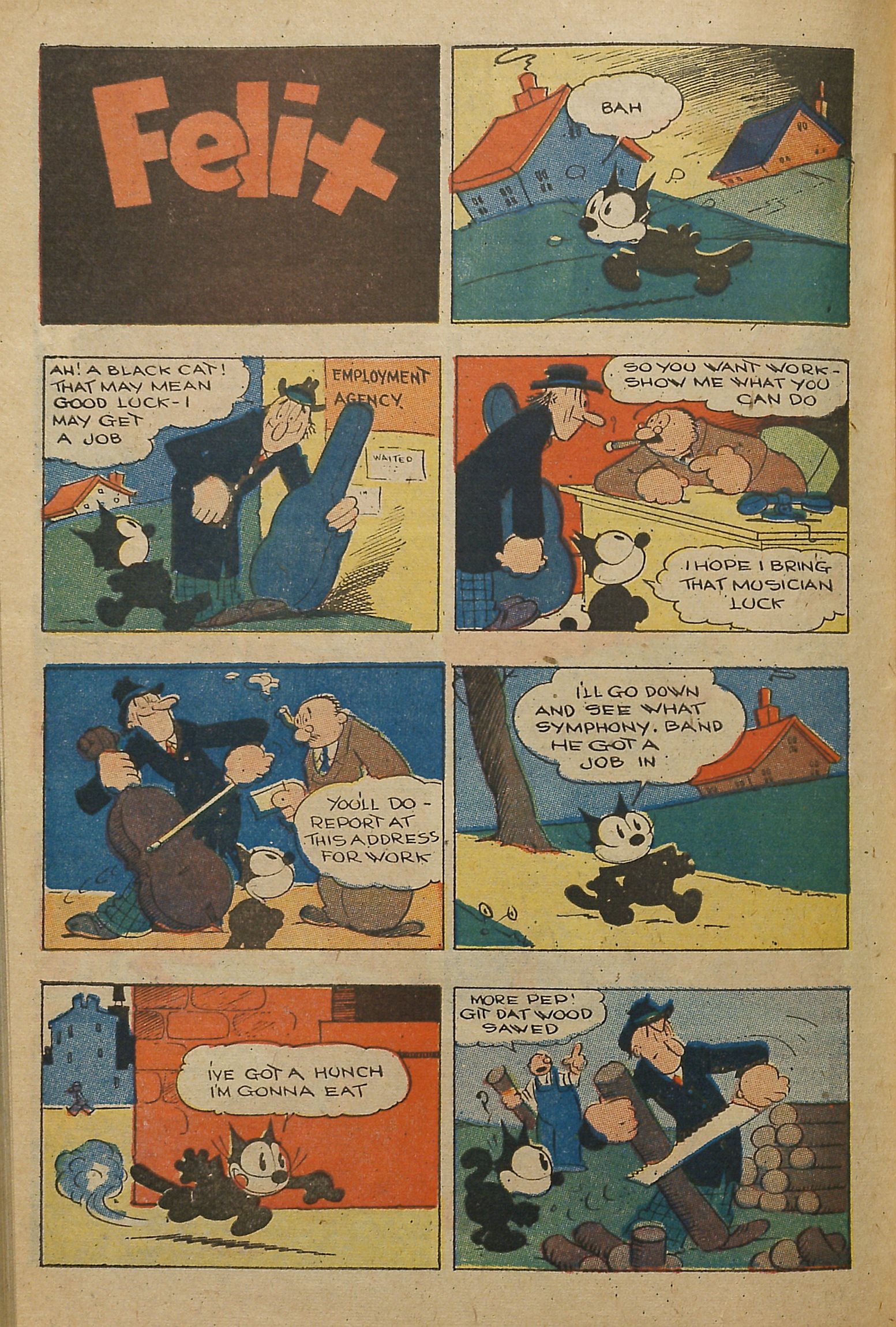 Read online Felix the Cat (1951) comic -  Issue #37 - 95