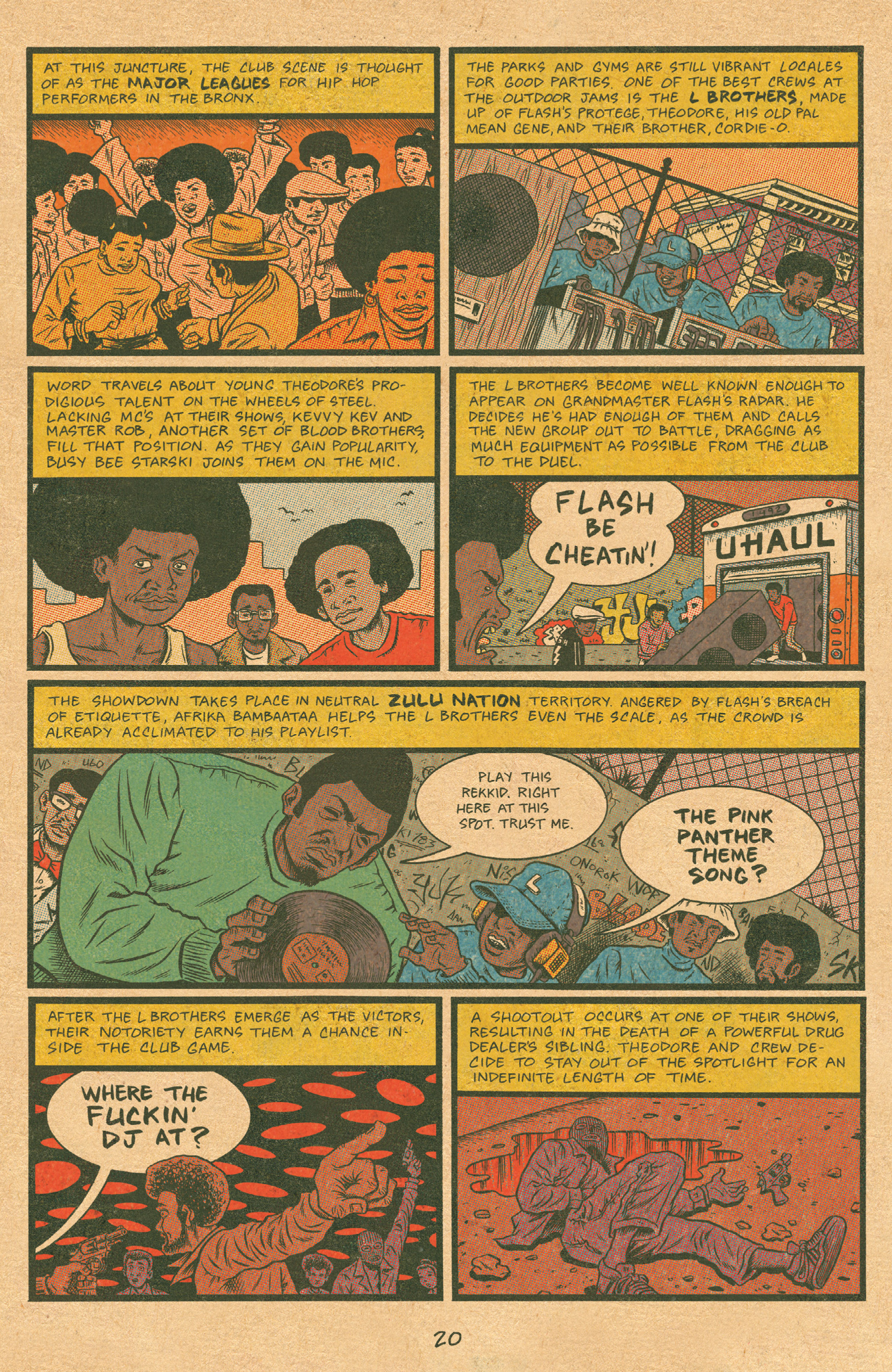 Read online Hip Hop Family Tree (2015) comic -  Issue #1 - 22