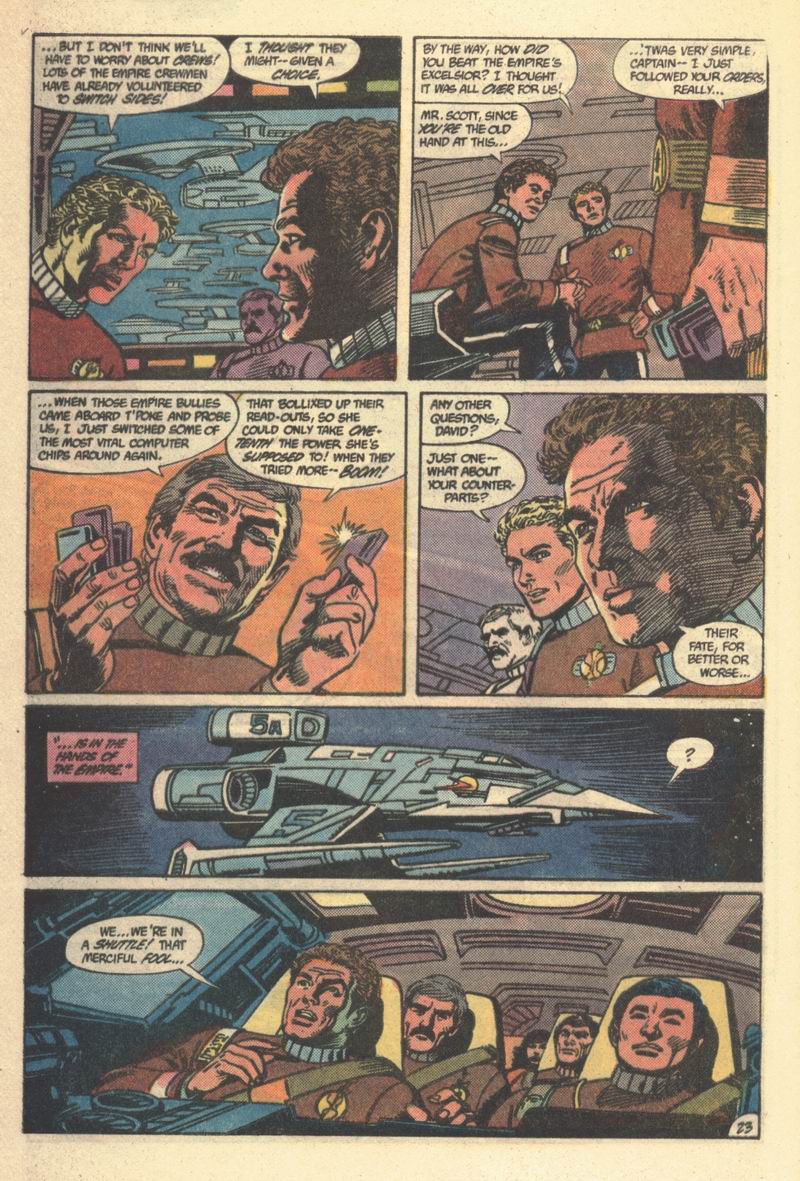 Read online Star Trek (1984) comic -  Issue #15 - 24