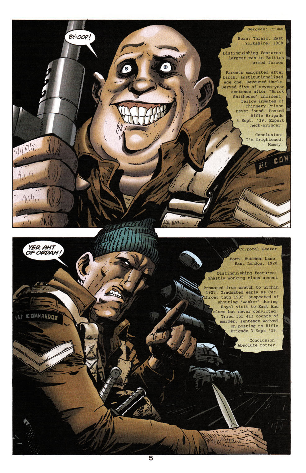 Read online Adventures in the Rifle Brigade comic -  Issue #1 - 6