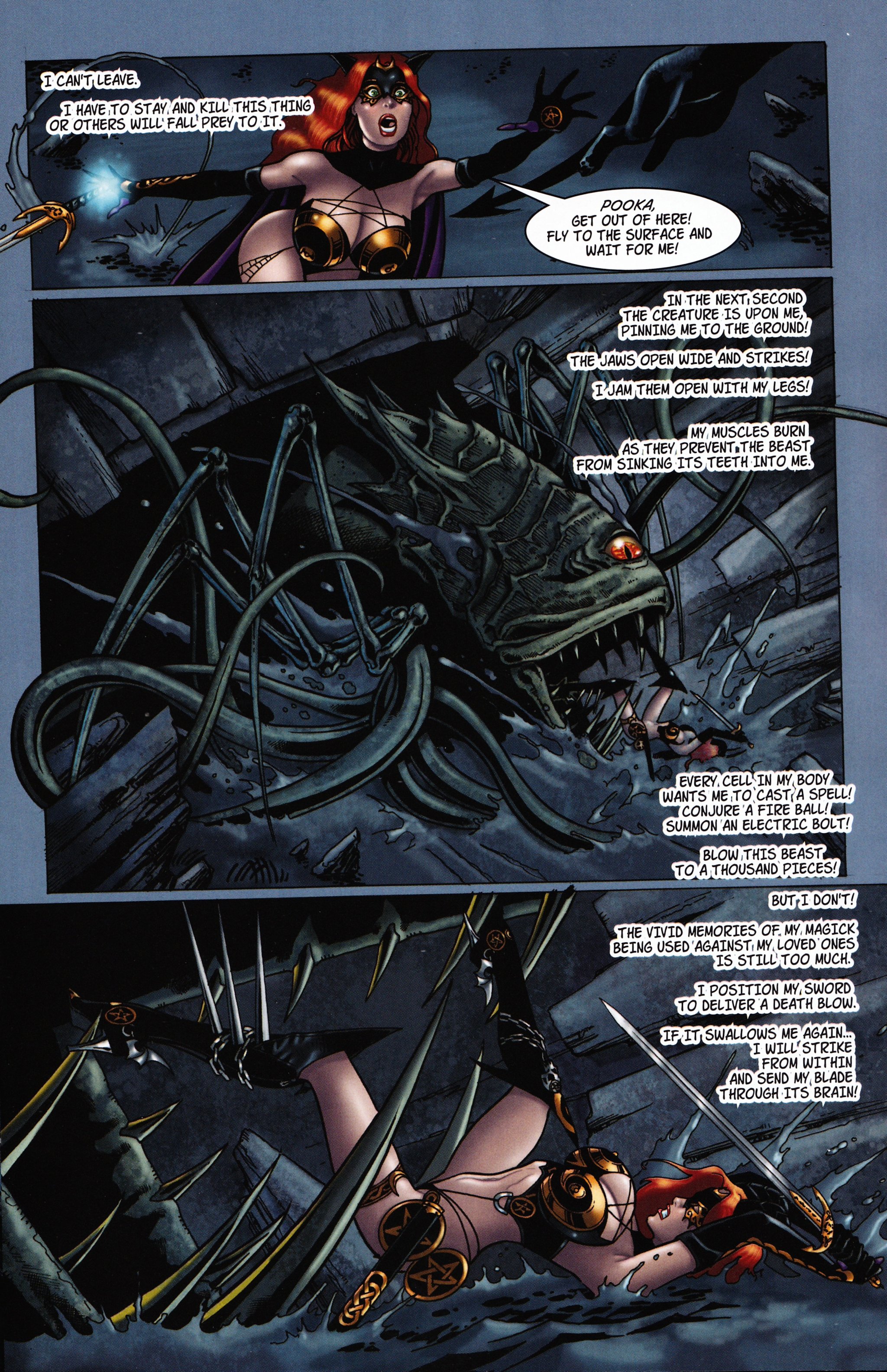 Read online Tarot: Witch of the Black Rose comic -  Issue #85 - 15