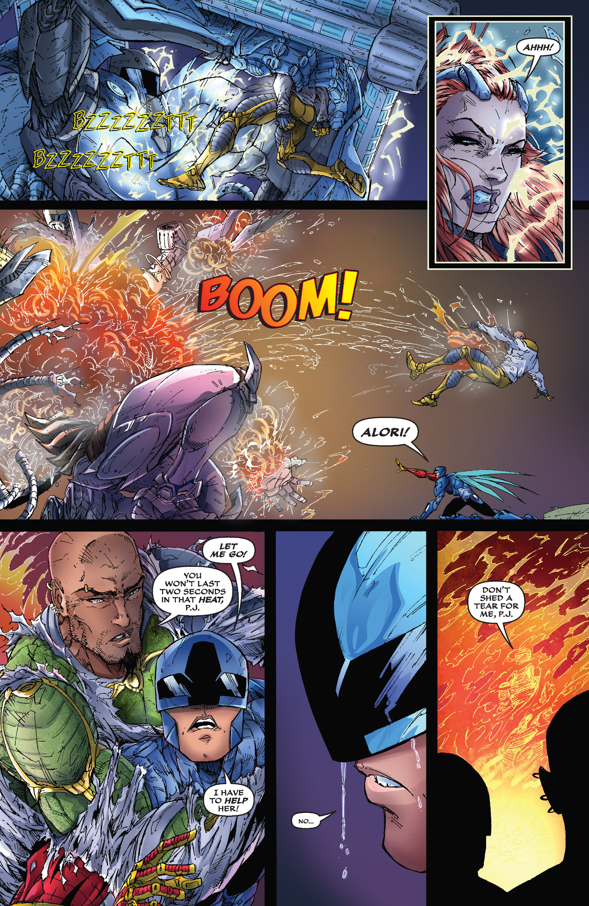 Read online Michael Turner's Soulfire (2013) comic -  Issue #7 - 21
