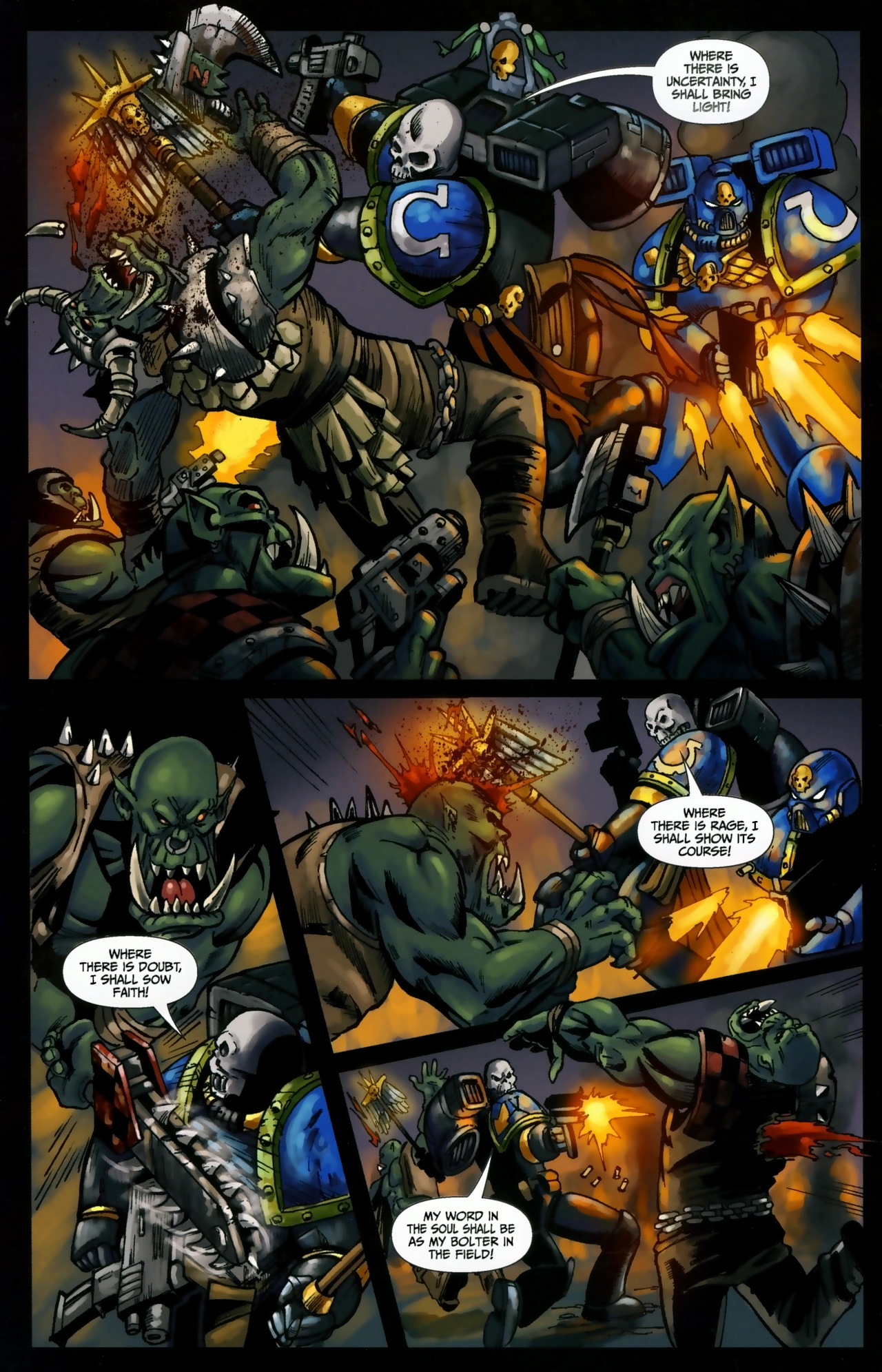 Read online Warhammer 40,000: Defenders of Ultramar comic -  Issue #2 - 11