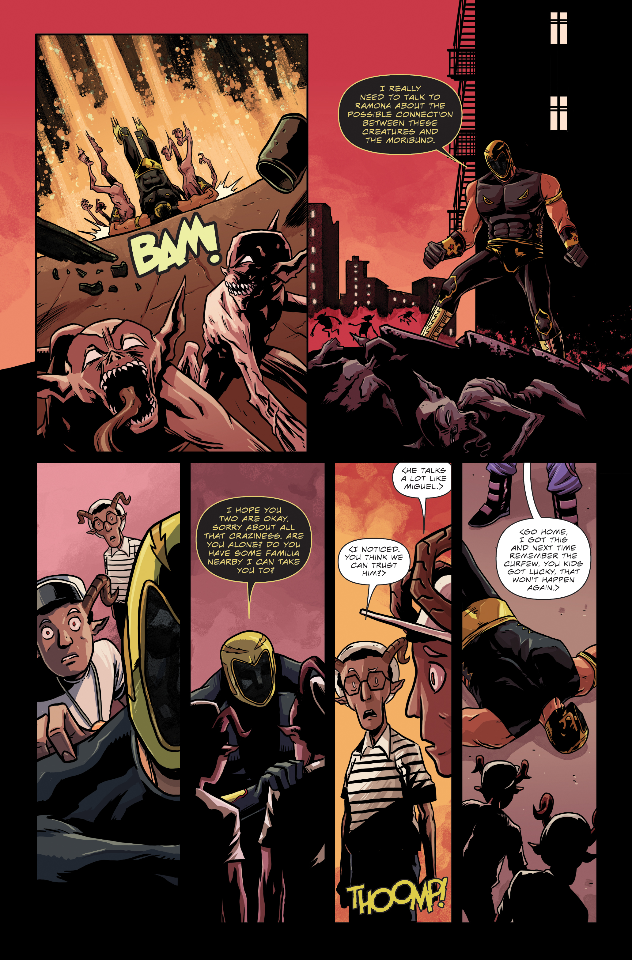 Read online Masked Republic Luchaverse: Tinieblas Jr comic -  Issue # Full - 16
