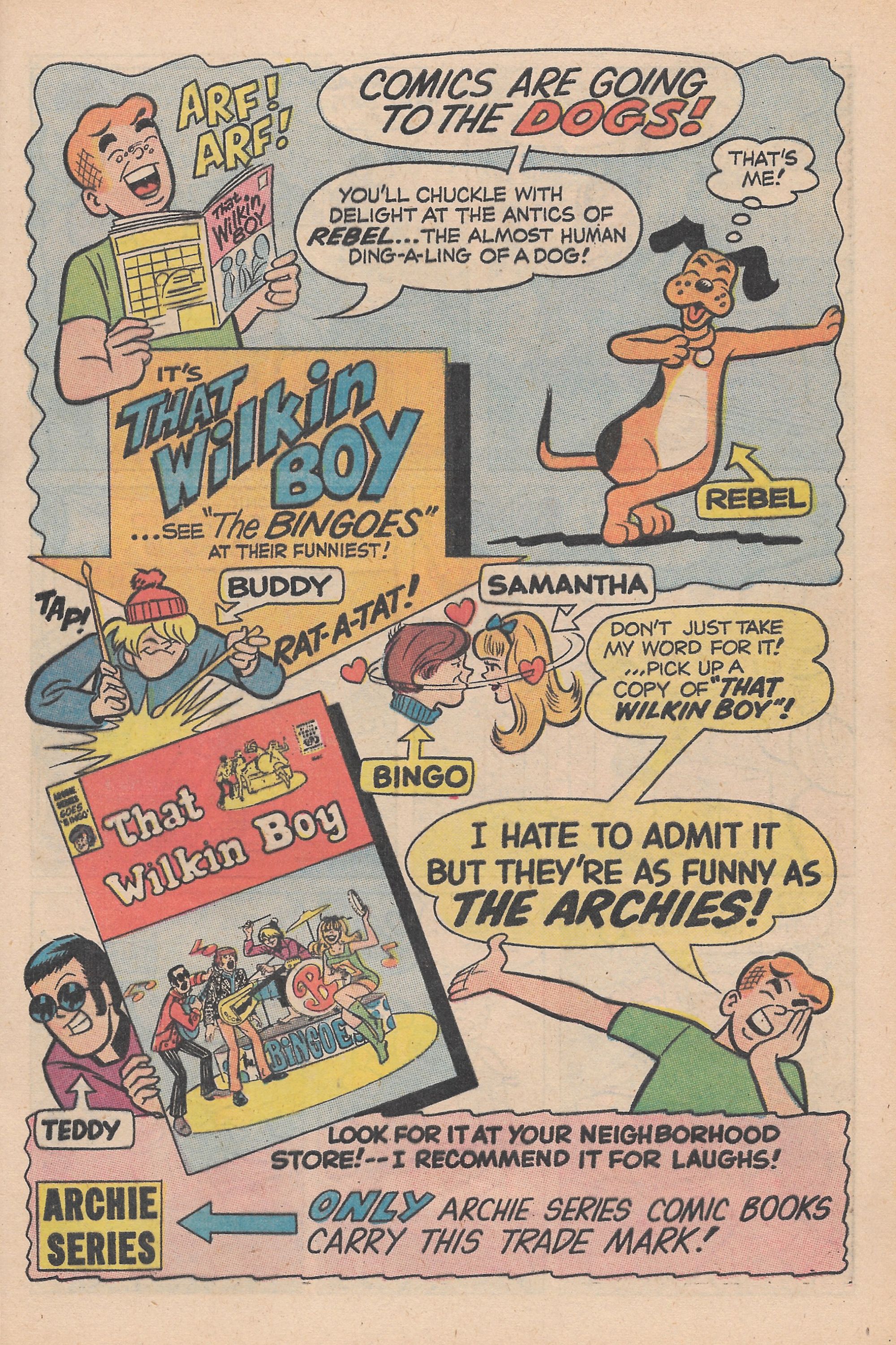 Read online The Adventures of Little Archie comic -  Issue #55 - 55