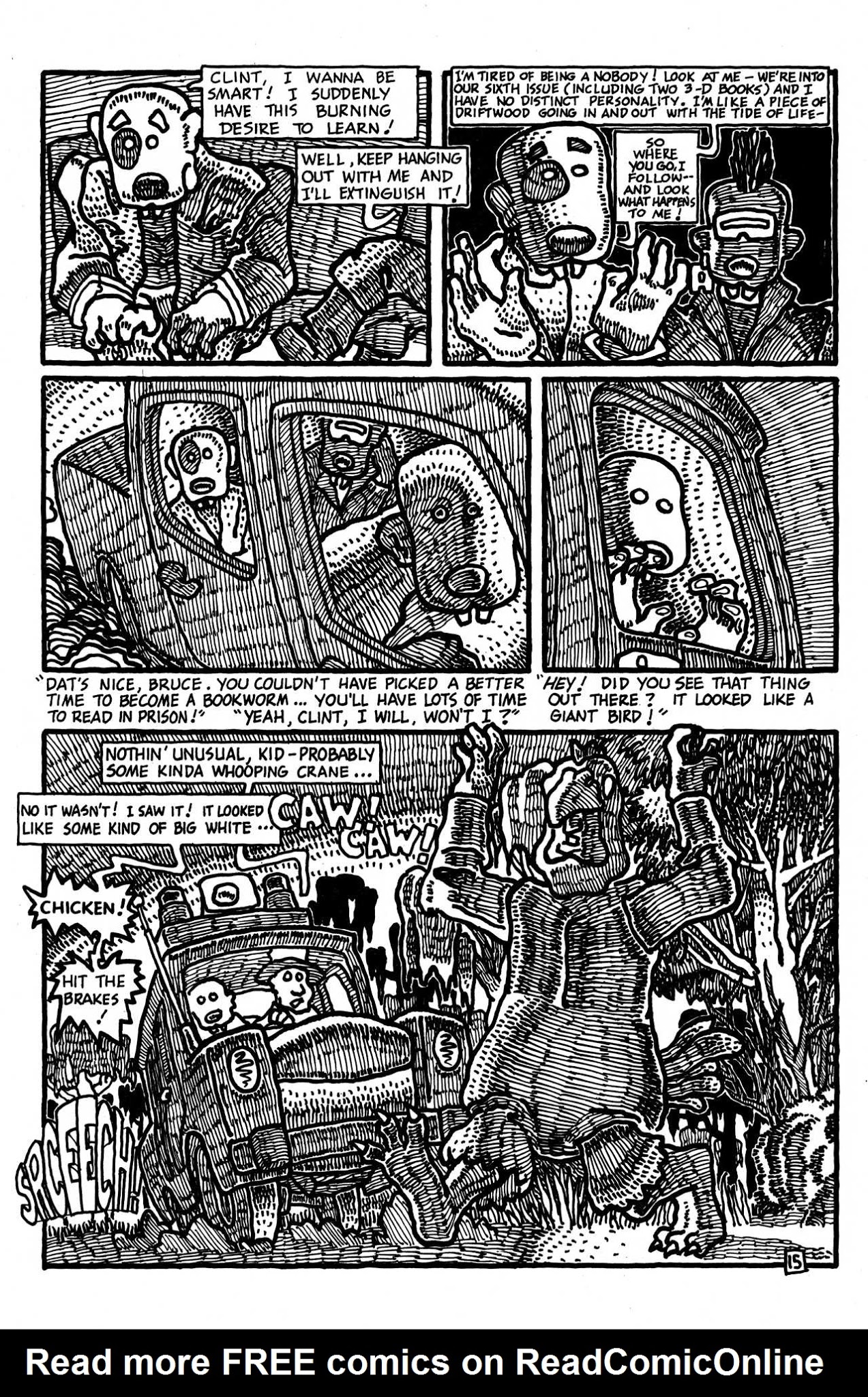 Read online Adolescent Radioactive Black Belt Hamsters comic -  Issue #4 - 17