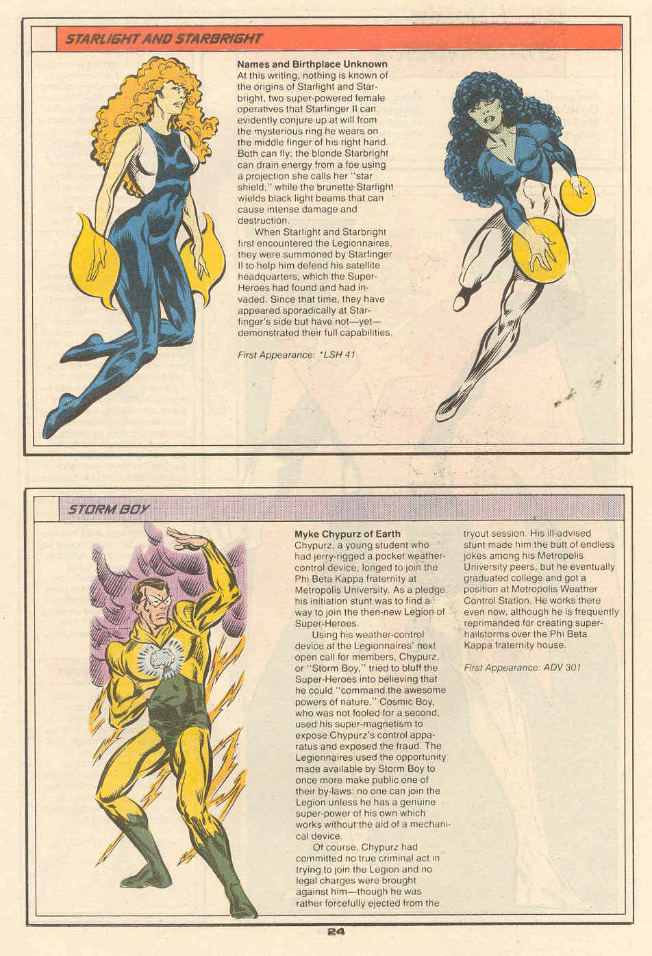 Read online Who's Who in the Legion of Super-Heroes comic -  Issue #6 - 25