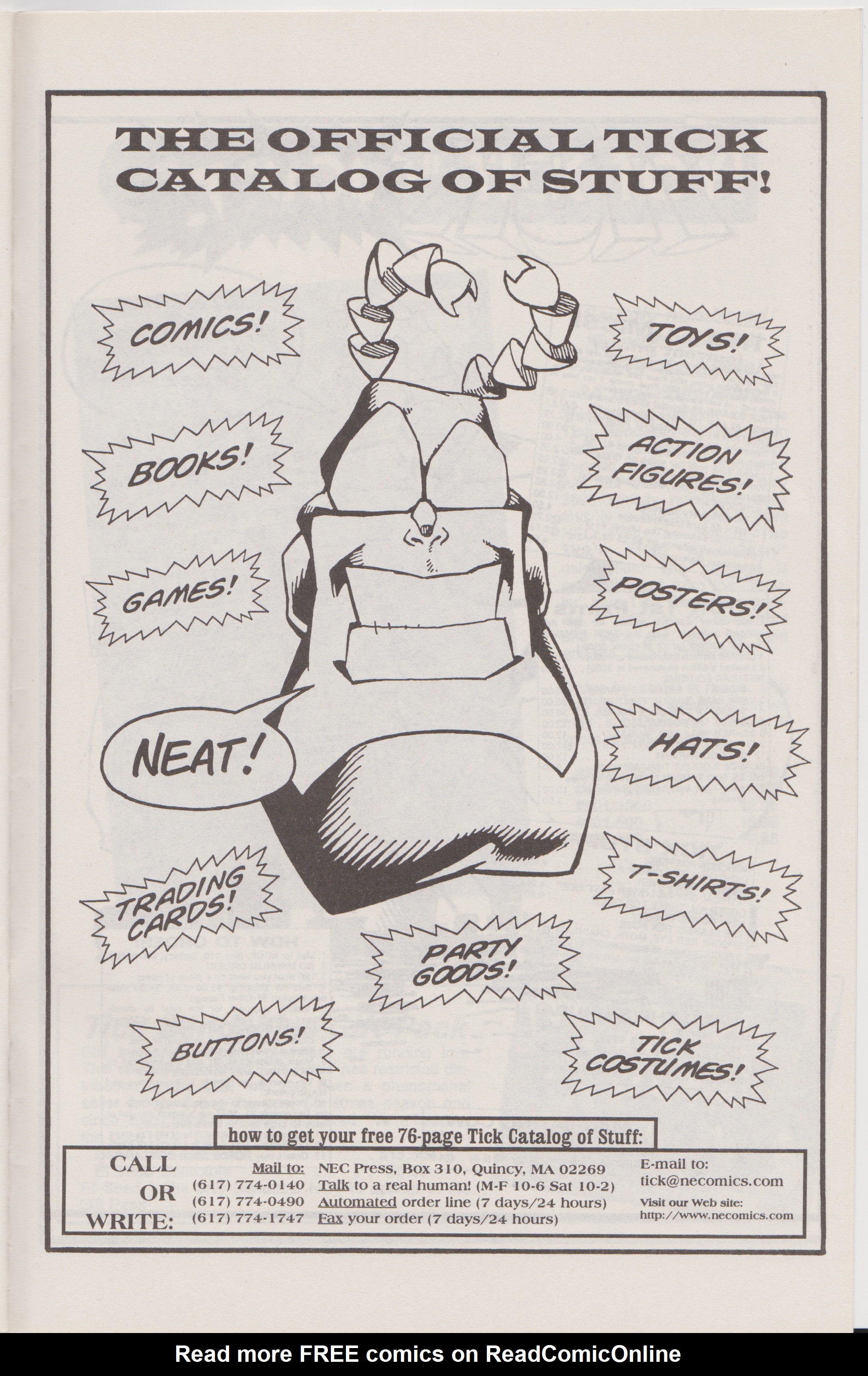 Read online The Tick's Back comic -  Issue # Full - 39