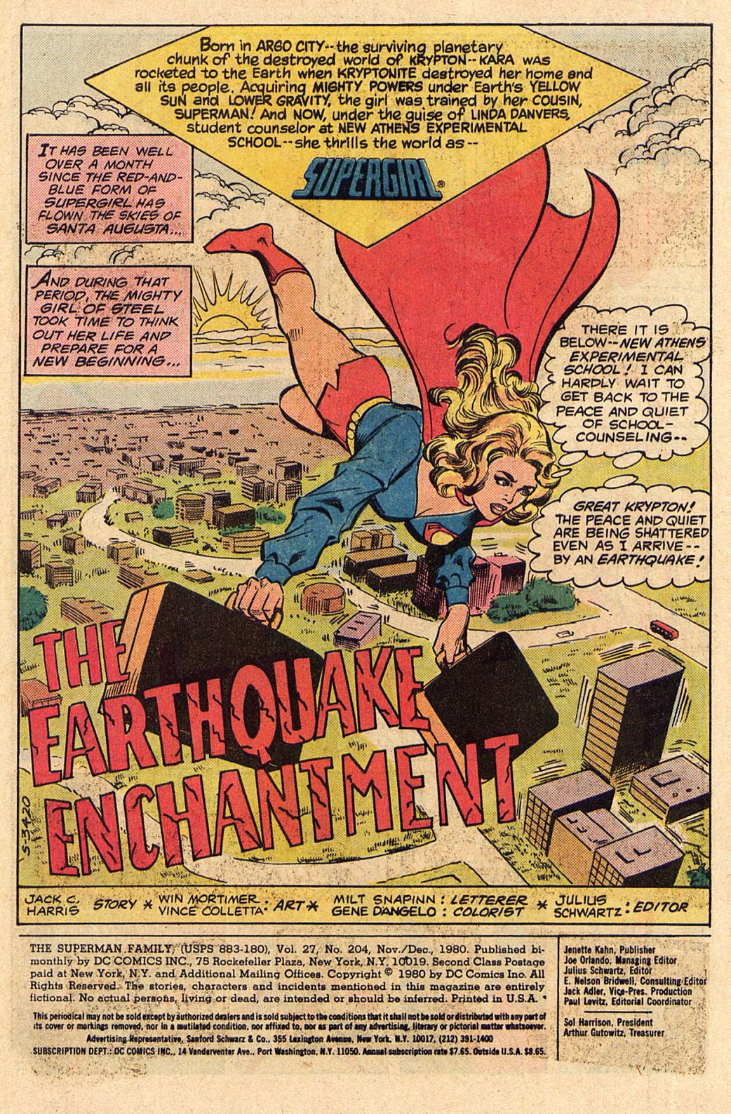 Read online The Superman Family comic -  Issue #204 - 3