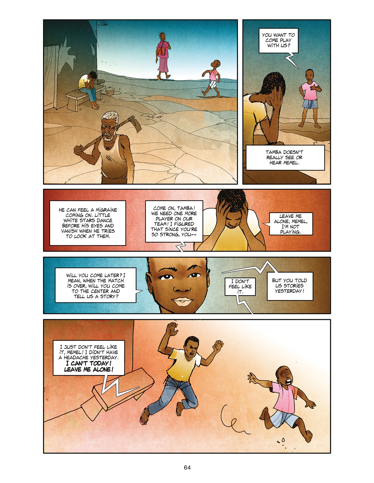 Read online Tamba, Child Soldier comic -  Issue # TPB - 65