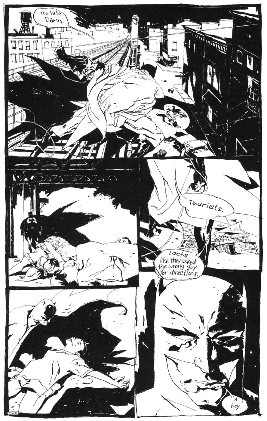Read online Batman Black and White comic -  Issue #2 - 24