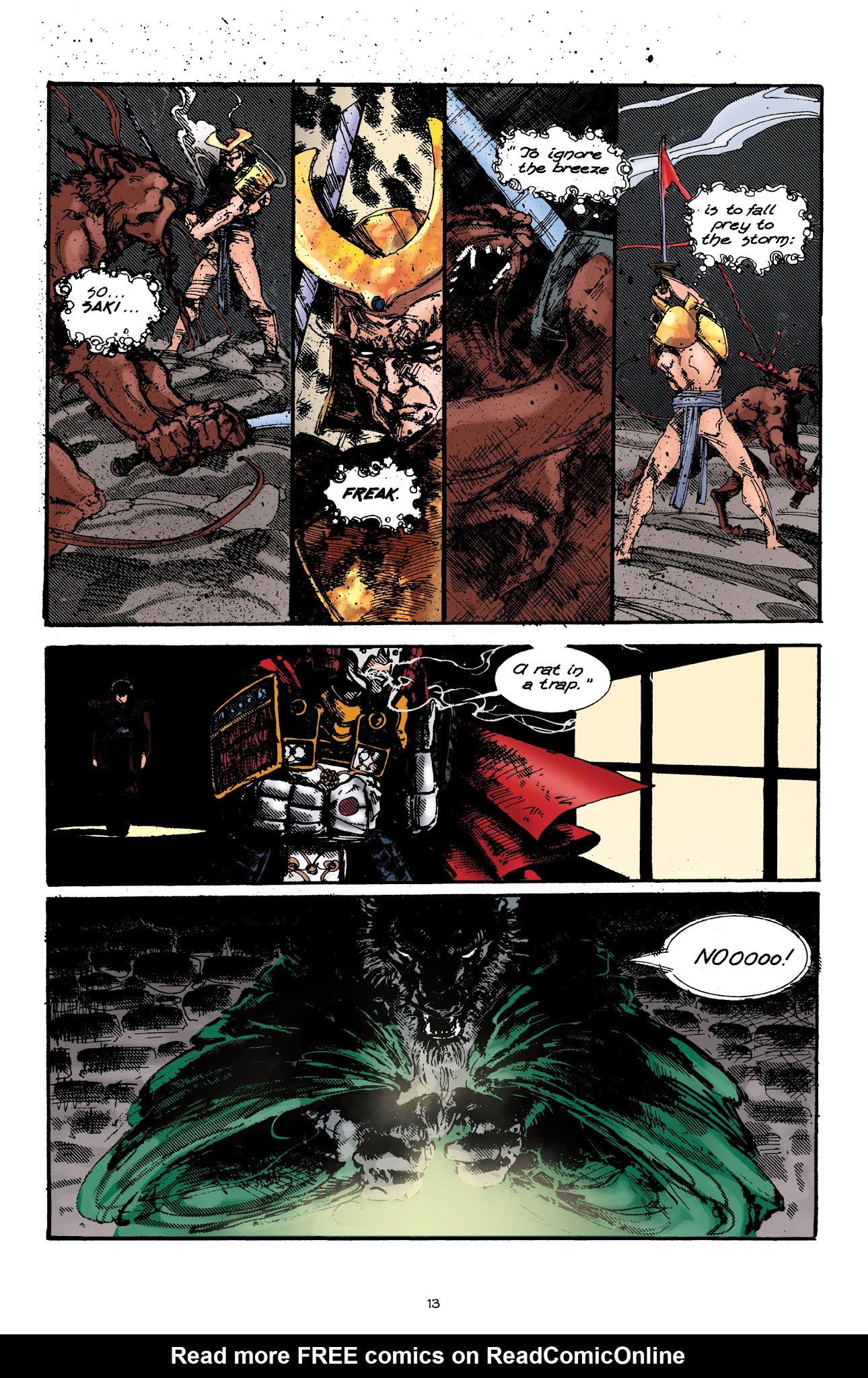 Read online Teenage Mutant Ninja Turtles Legends: Soul's Winter By Michael Zulli comic -  Issue # TPB - 13