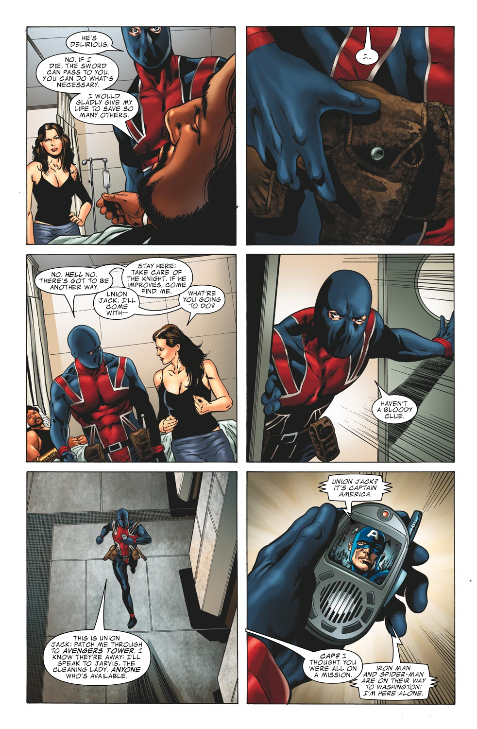 Read online Union Jack (2006) comic -  Issue #3 - 16