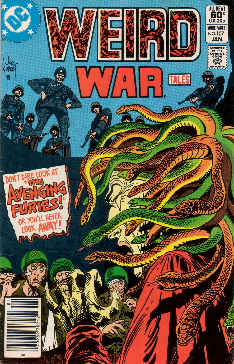 Read online Weird War Tales (1971) comic -  Issue #107 - 1
