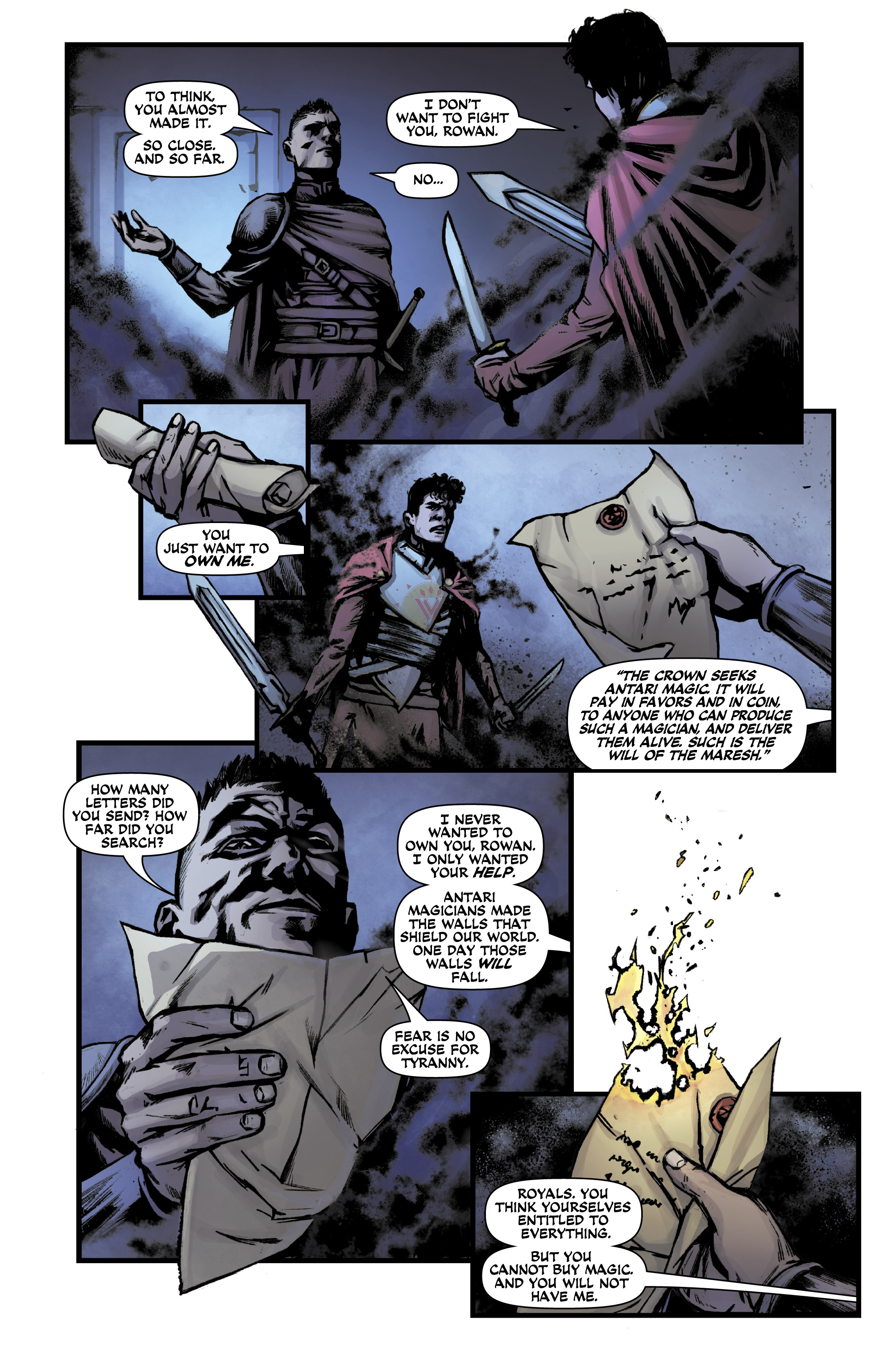 Read online Shades of Magic comic -  Issue #8 - 7