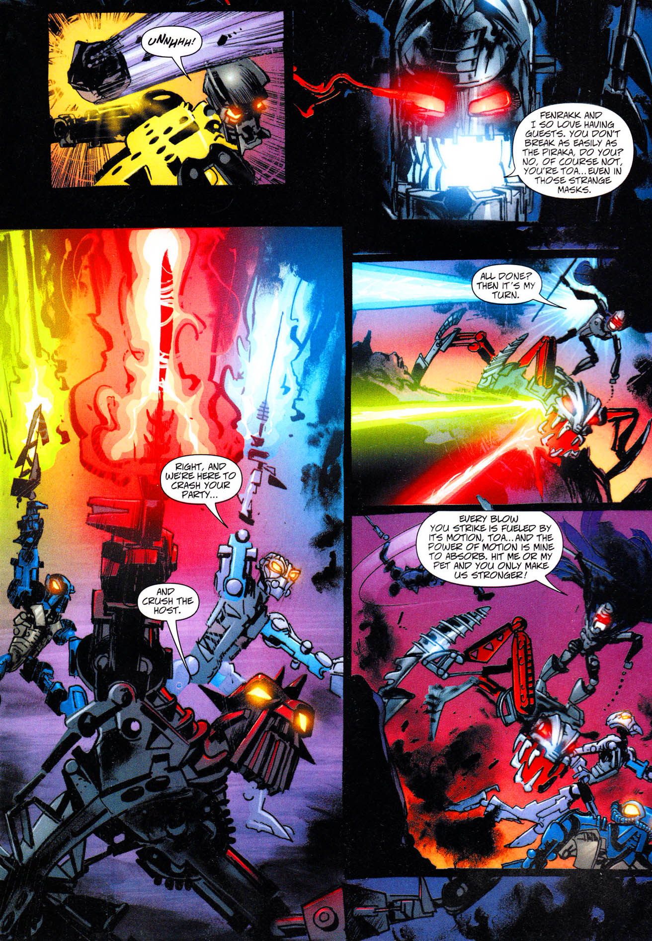 Read online Bionicle: Ignition comic -  Issue #5 - 5
