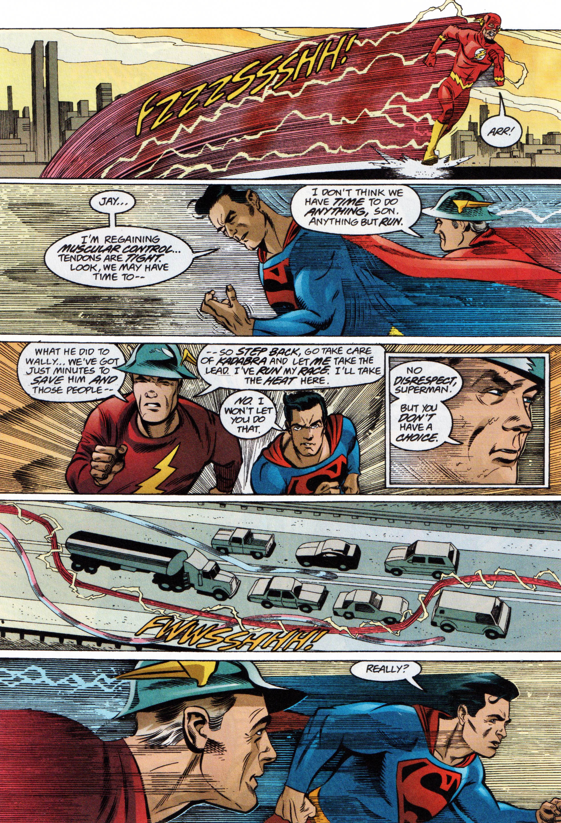 Read online Superman vs. Flash comic -  Issue # TPB - 193