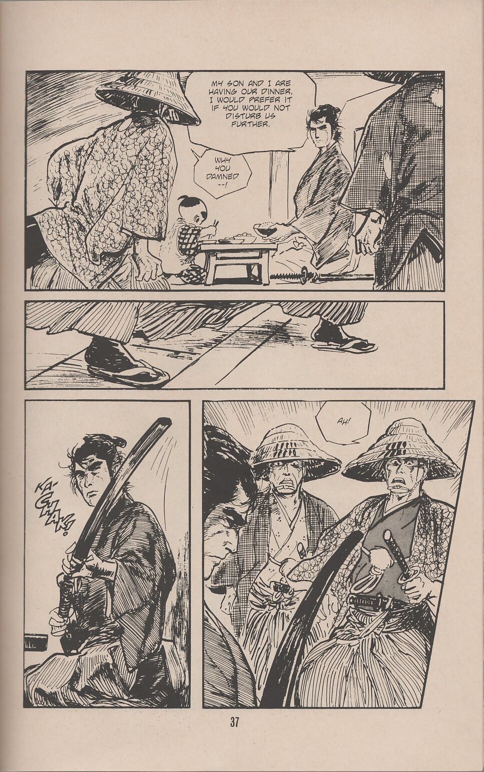 Read online Lone Wolf and Cub comic -  Issue #45 - 40