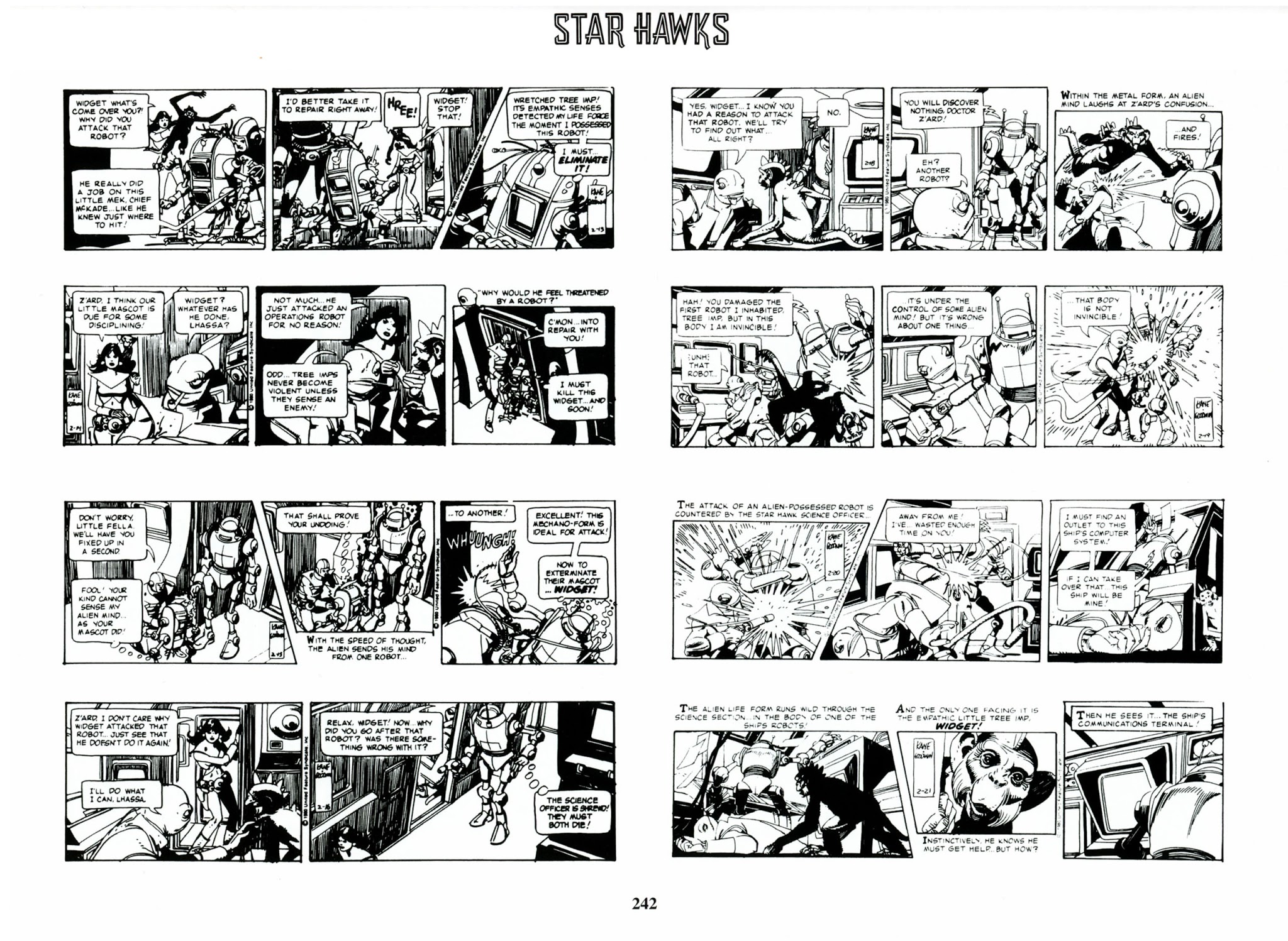 Read online Star Hawks: The Complete Series comic -  Issue # TPB - 244