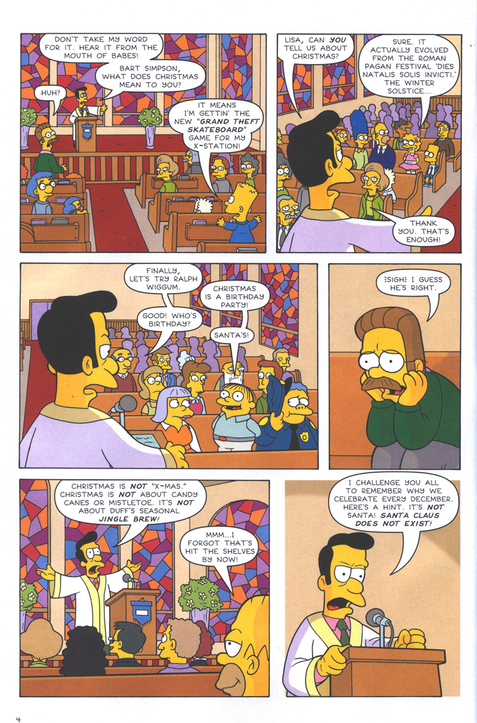Read online The Simpsons Winter Wingding comic -  Issue #3 - 6