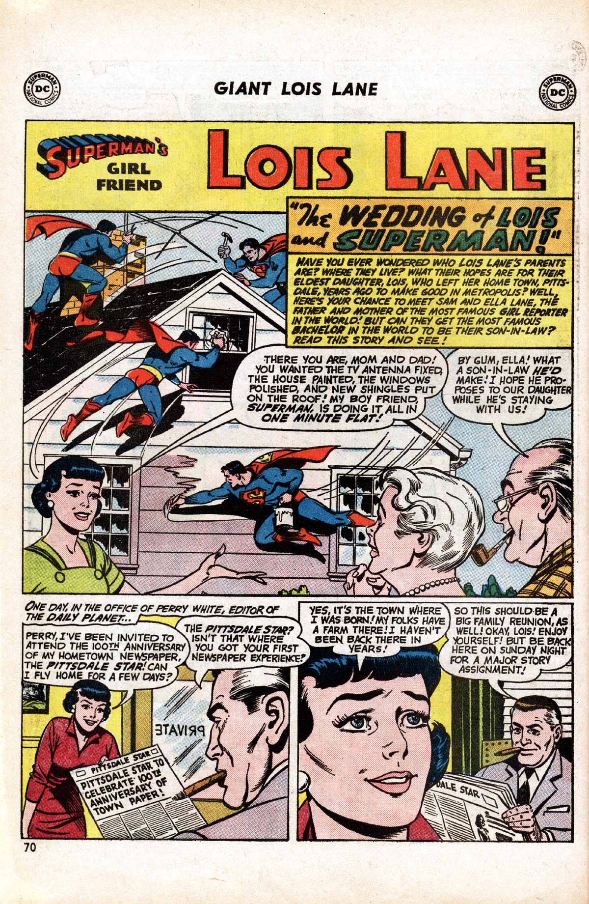 Read online Superman's Girl Friend, Lois Lane comic -  Issue #68 - 72