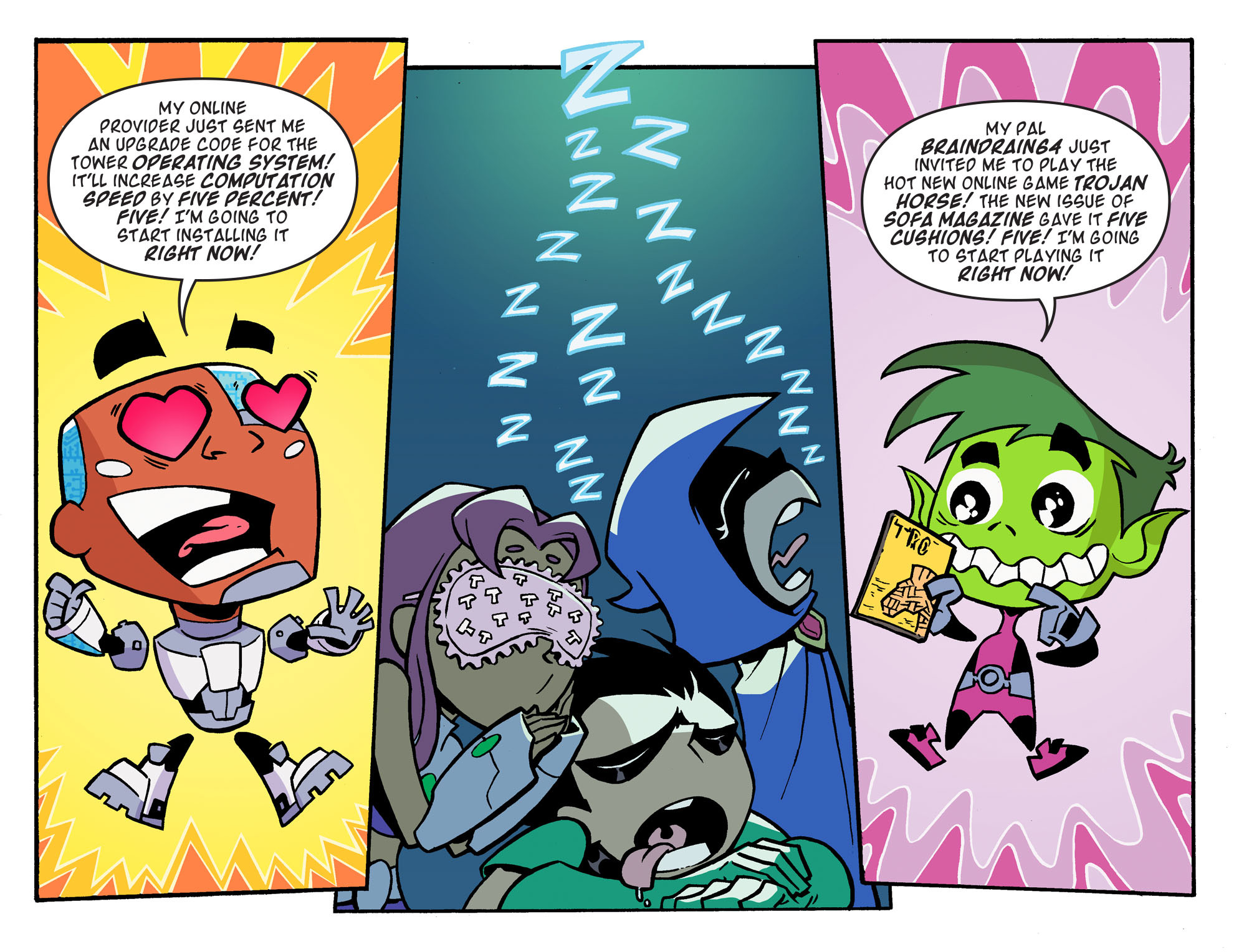 Read online Teen Titans Go! (2013) comic -  Issue #27 - 6