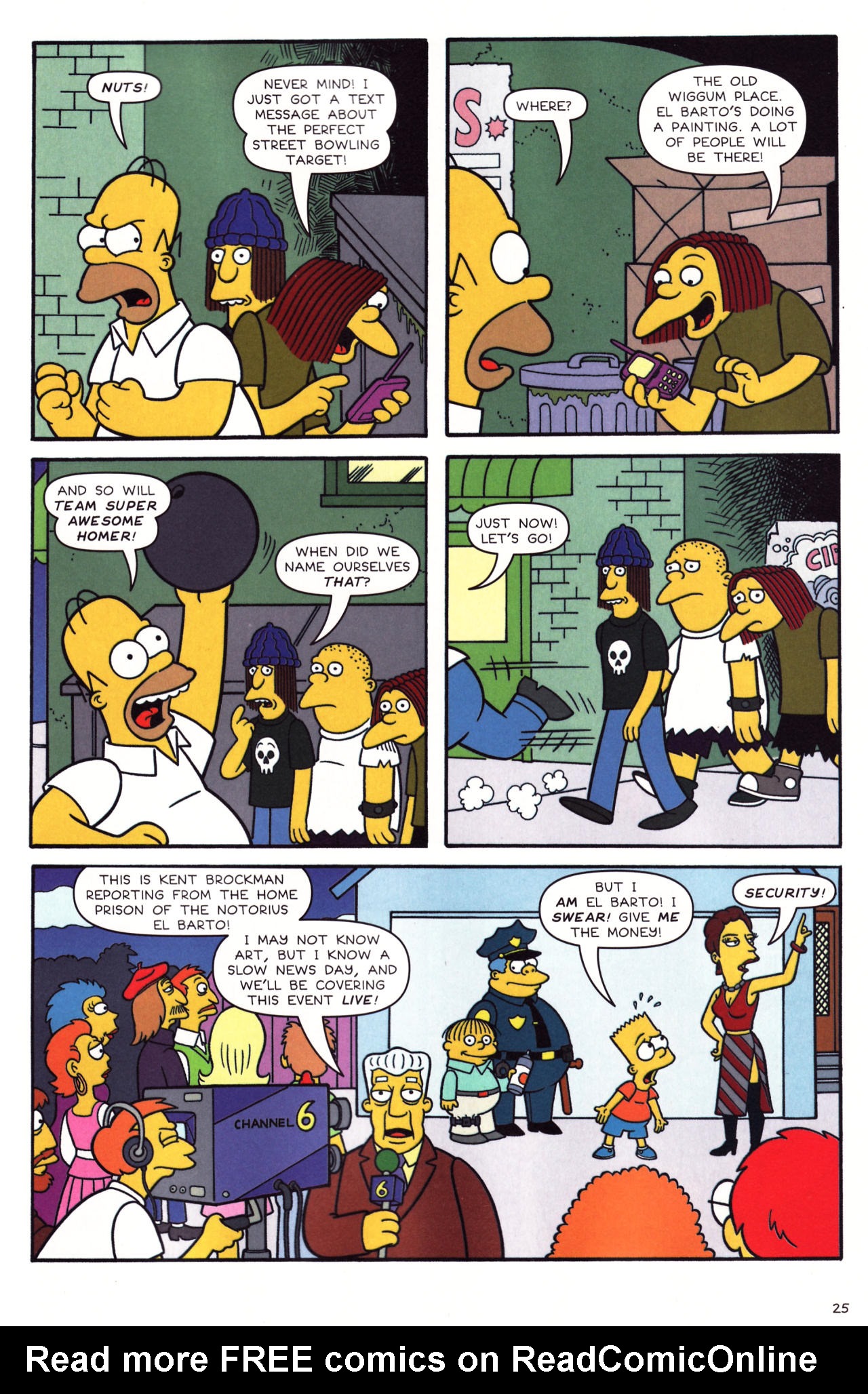 Read online Simpsons Comics comic -  Issue #136 - 20
