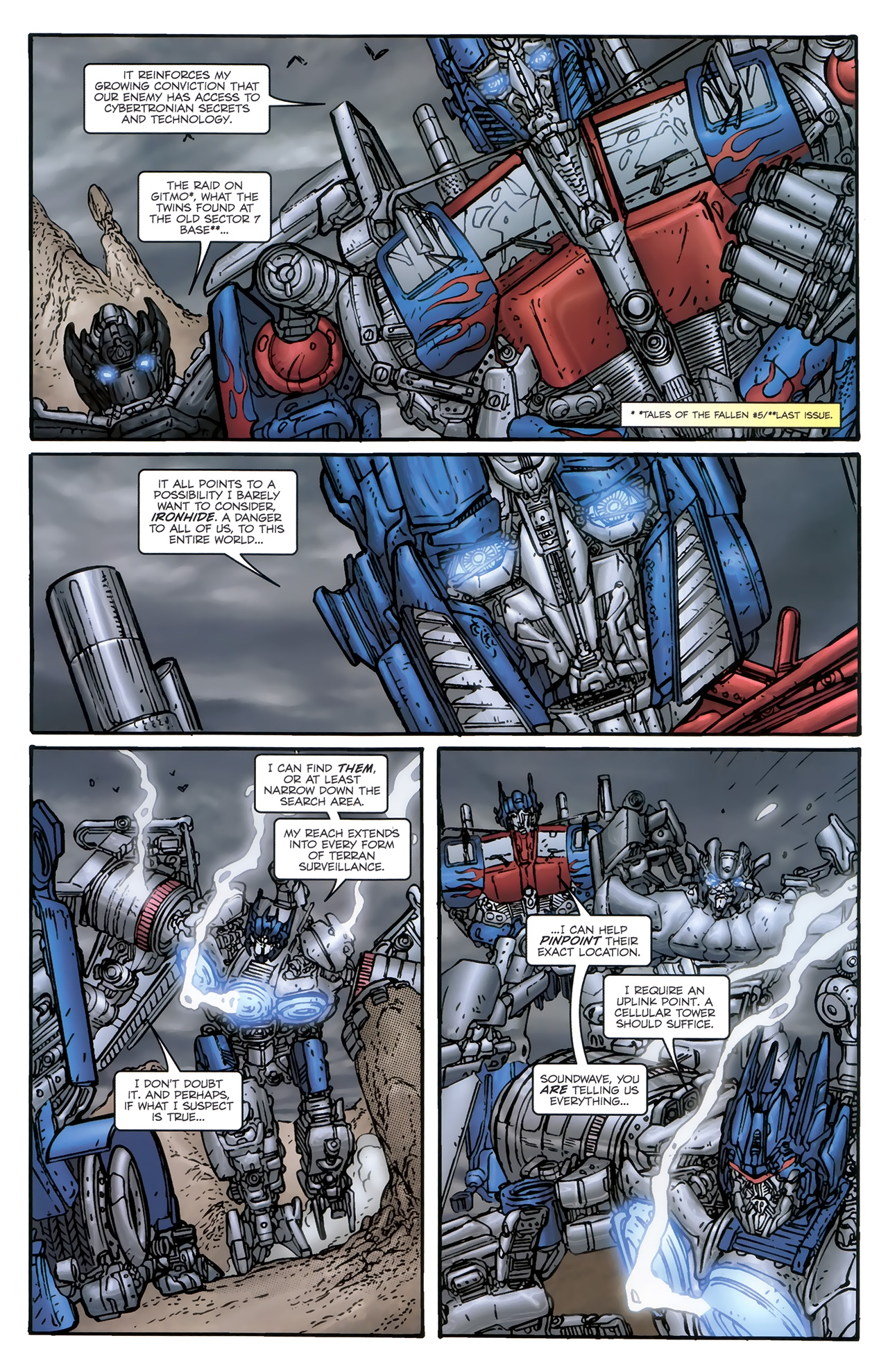 Read online Transformers: Nefarious comic -  Issue #5 - 6