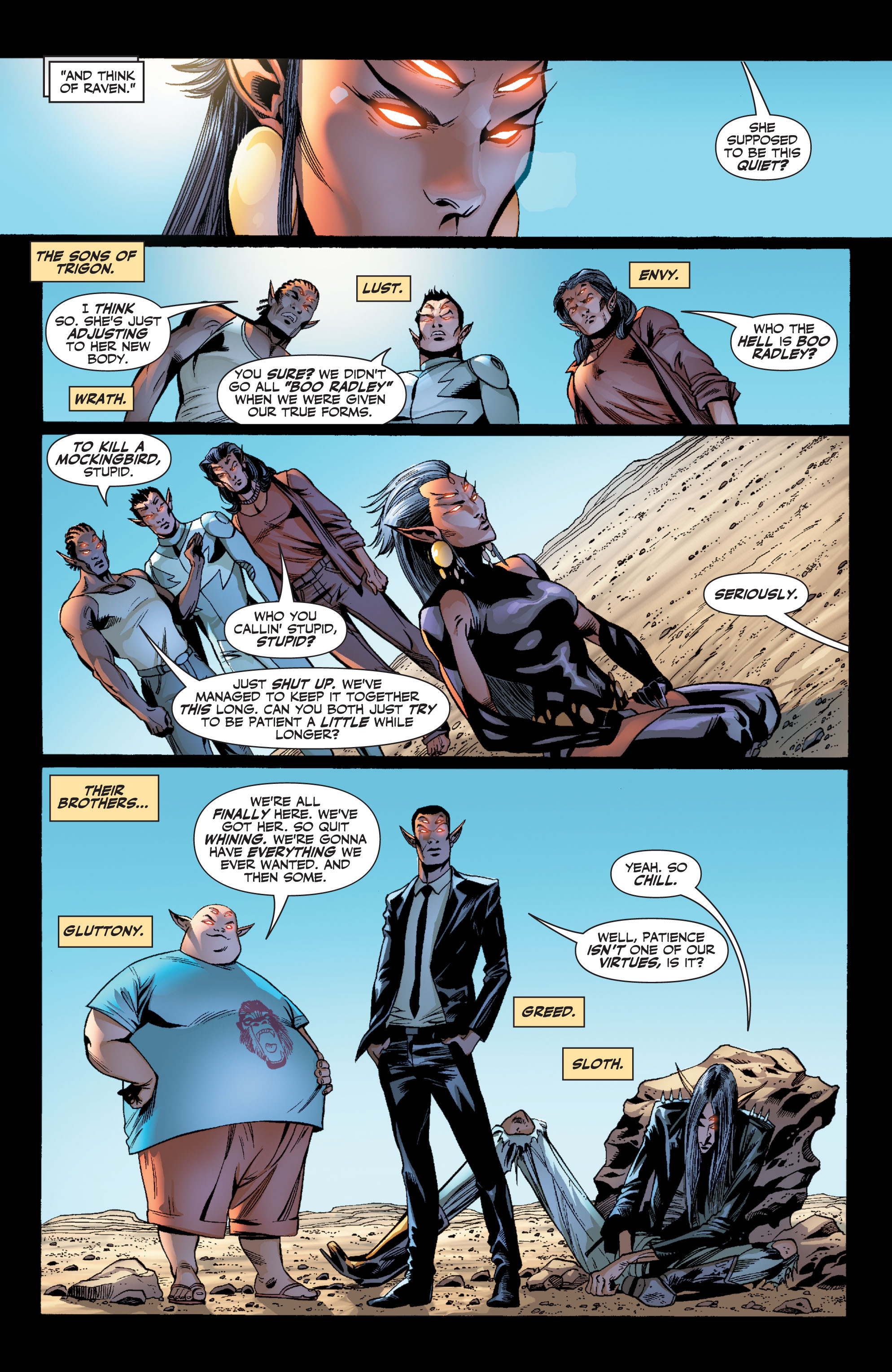 Read online Titans (2008) comic -  Issue #6 - 6