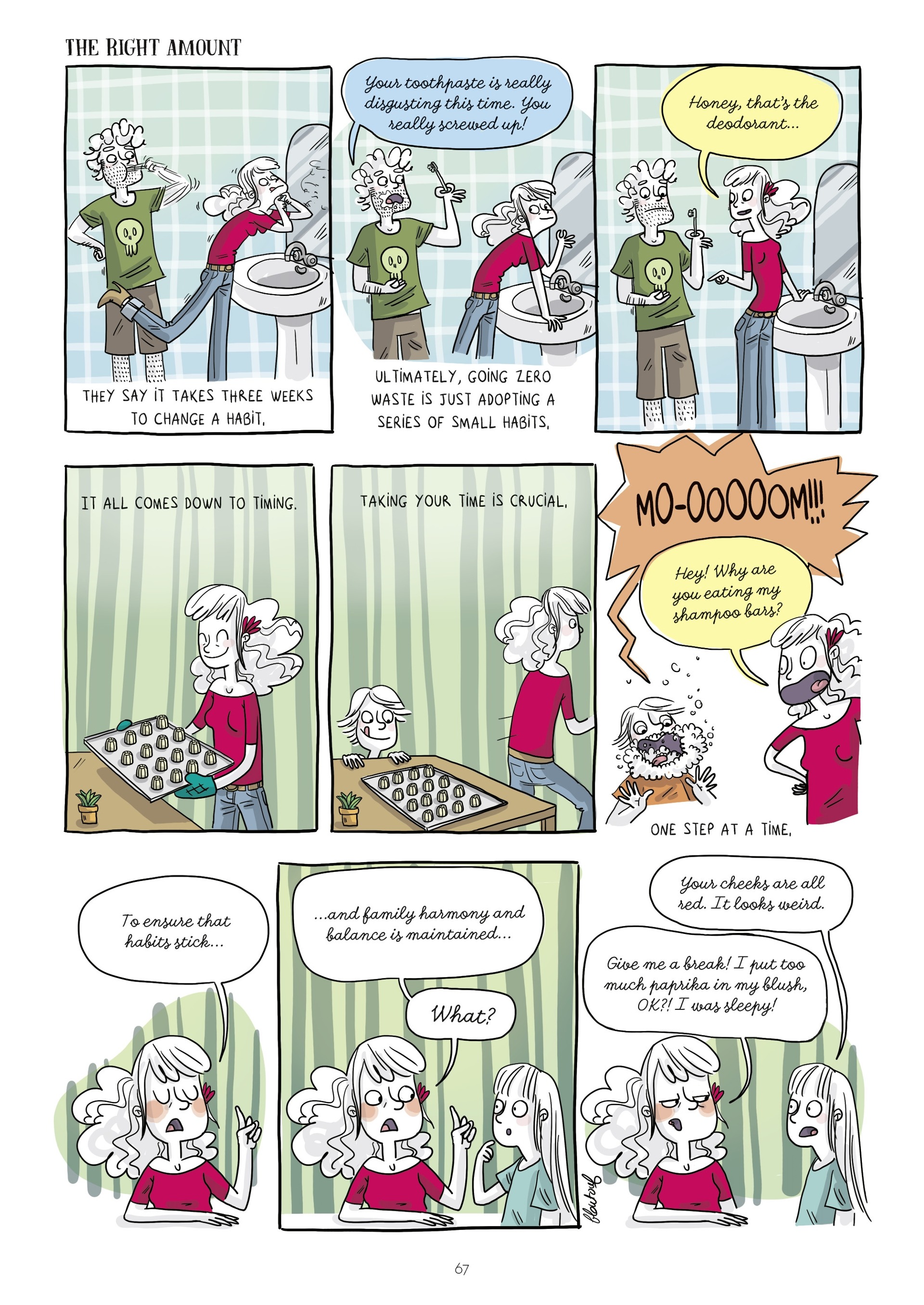 Read online The Diary of the (Nearly) Zero-Waste Family comic -  Issue # TPB - 67