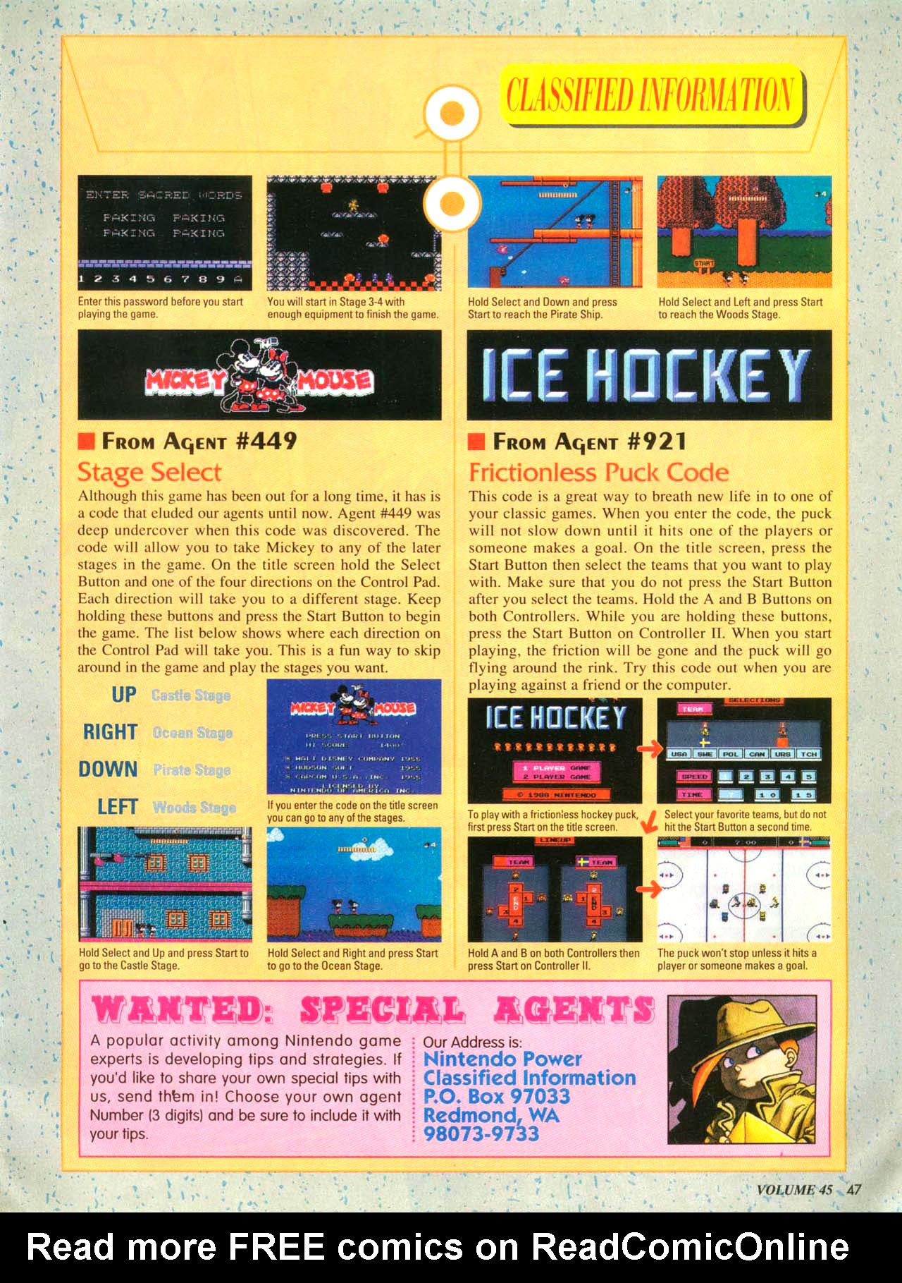 Read online Nintendo Power comic -  Issue #45 - 50