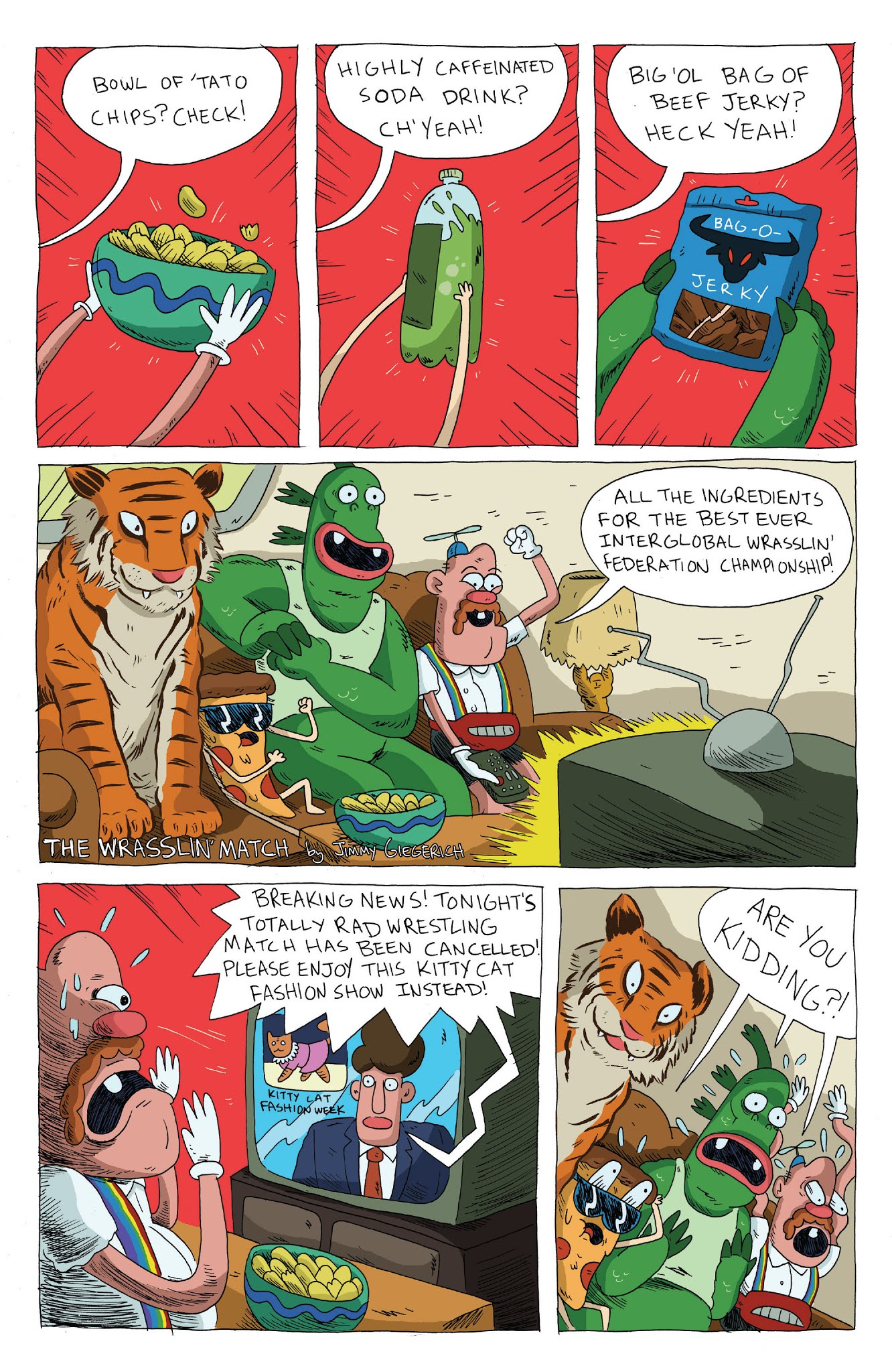 Read online Uncle Grandpa comic -  Issue # _Good Morning Special 1 - 4