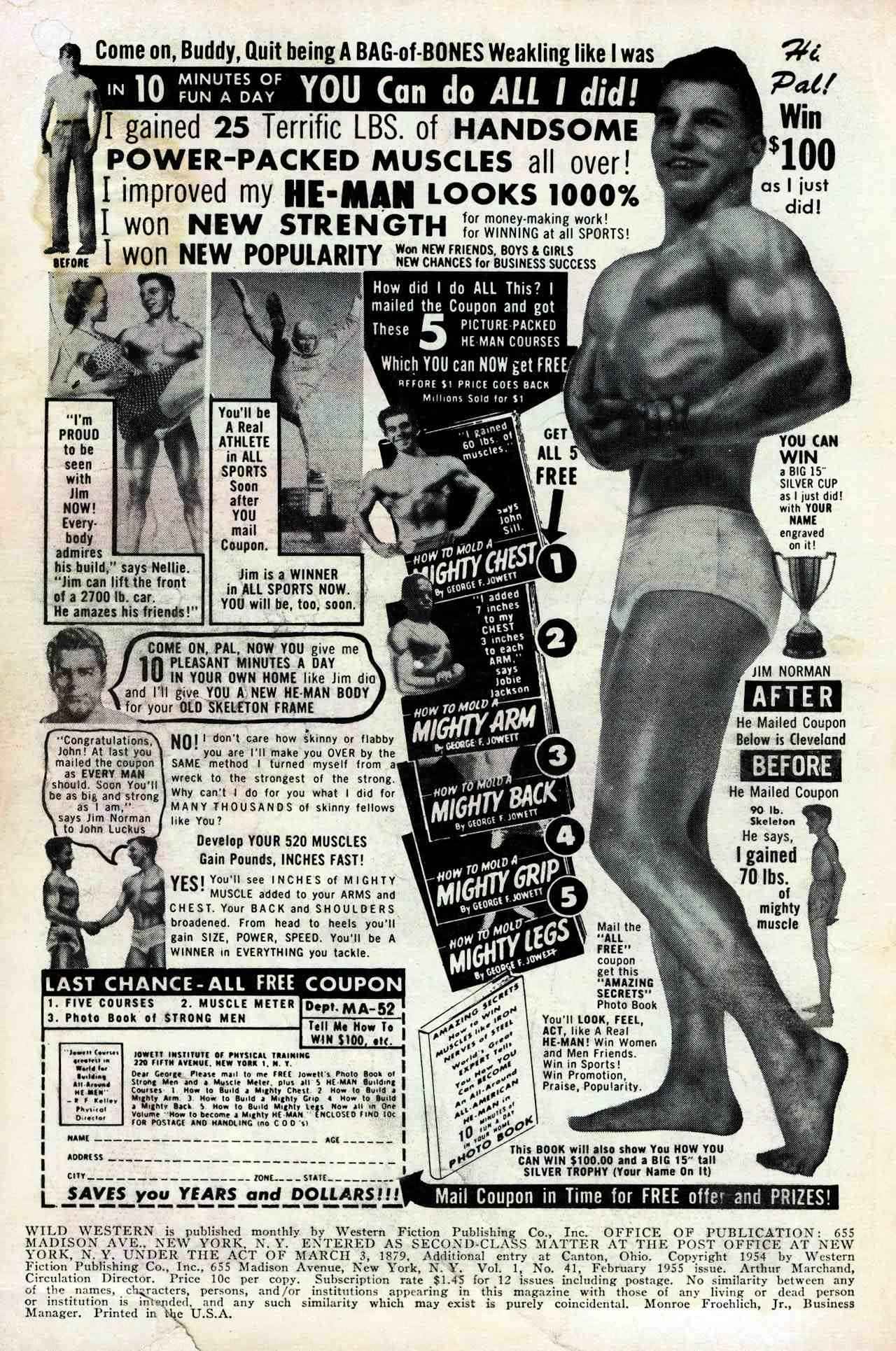 Read online Wild Western comic -  Issue #41 - 2