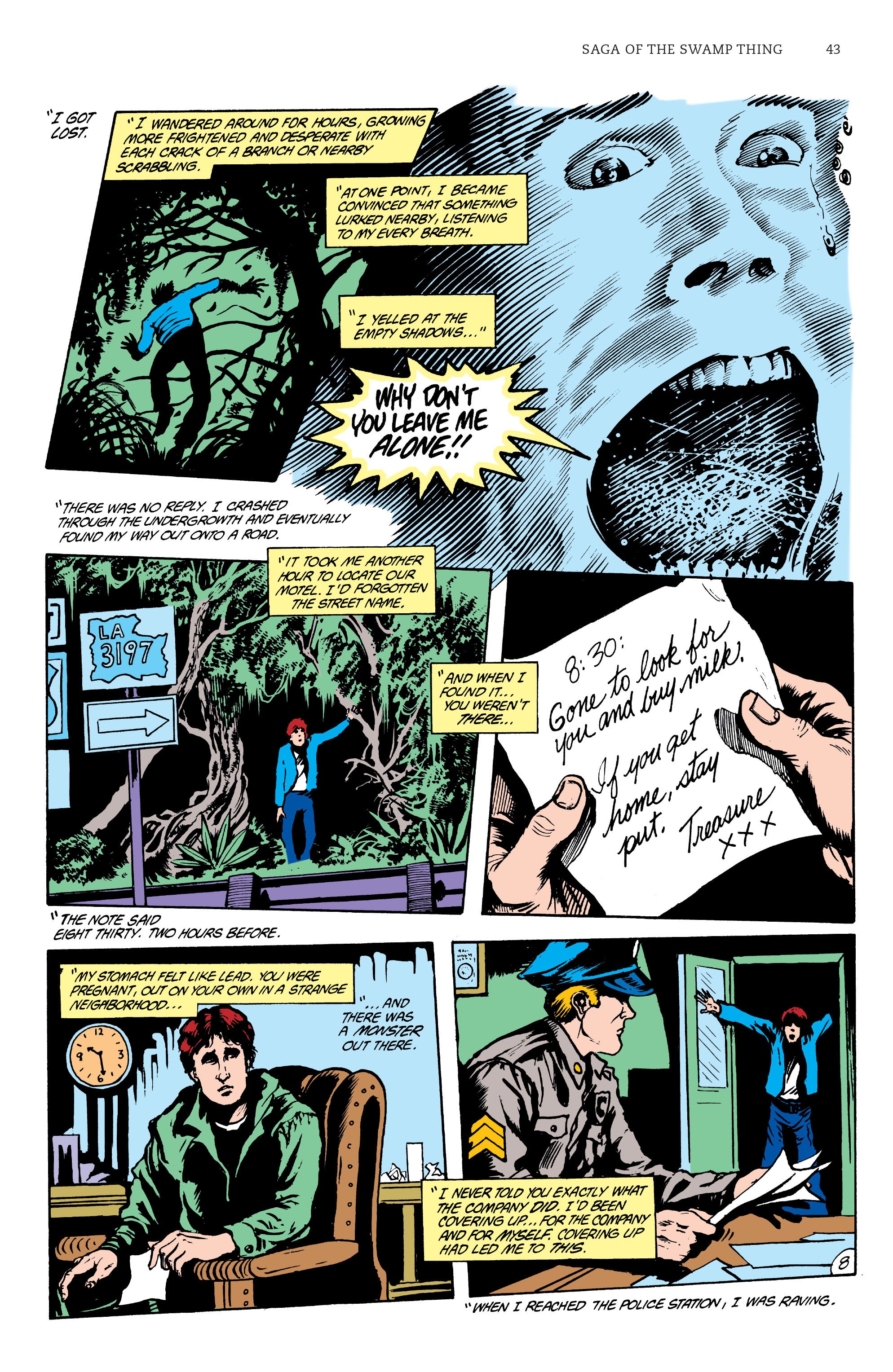 Read online Saga of the Swamp Thing comic -  Issue # TPB 3 (Part 1) - 43