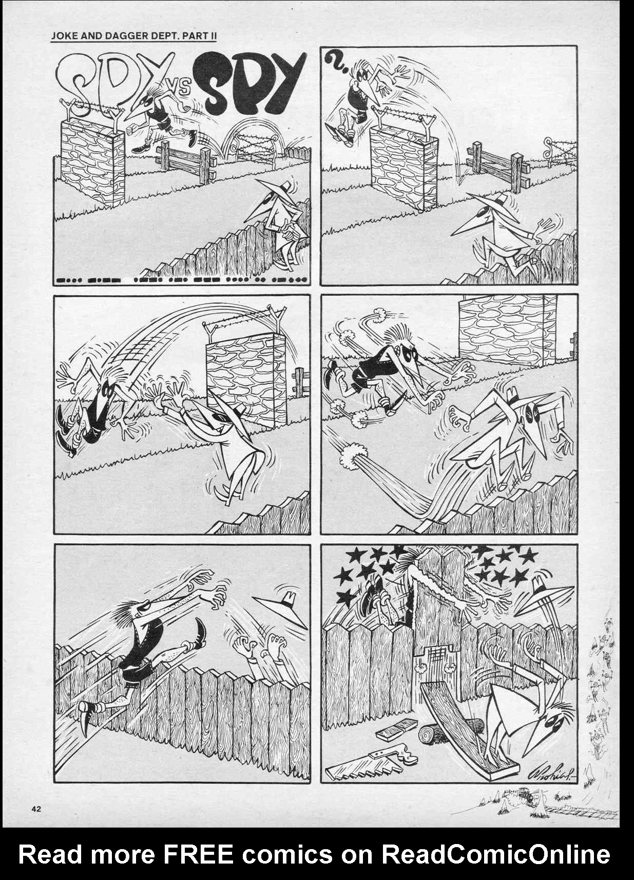 Read online MAD comic -  Issue #142 - 44